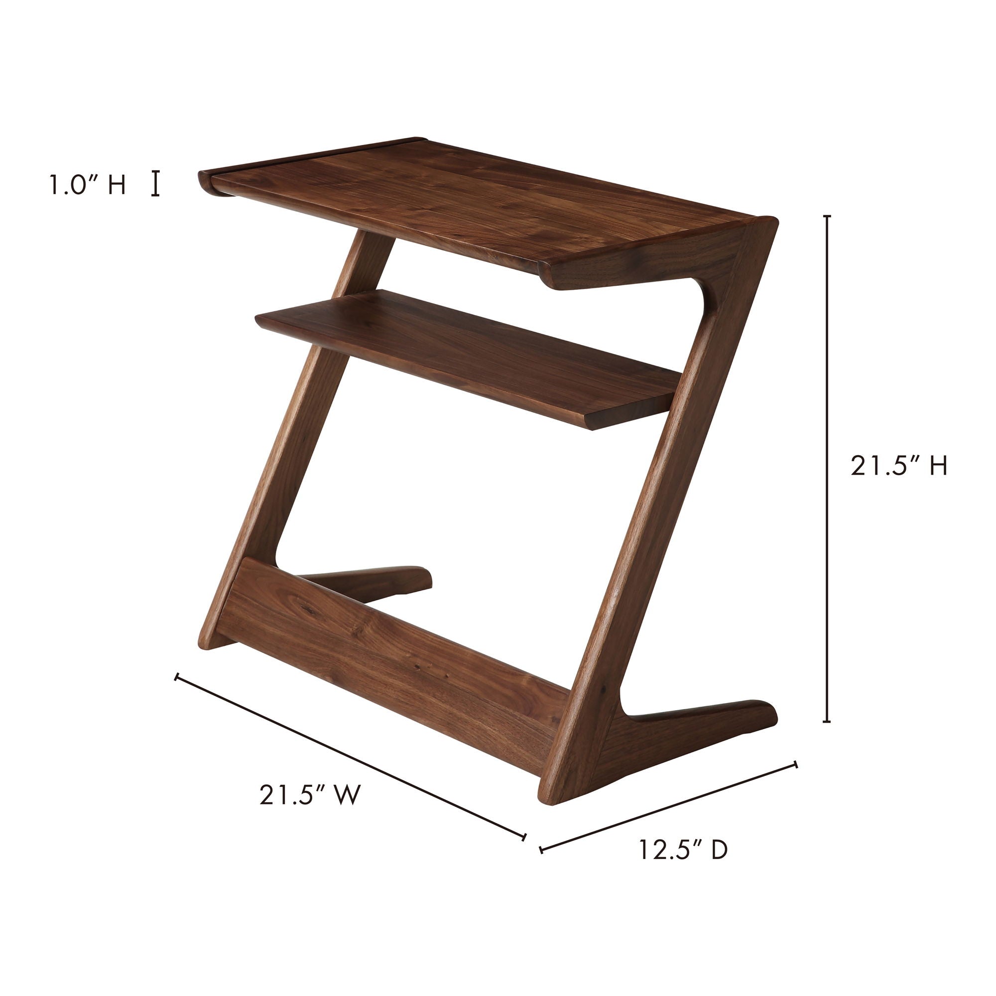 Sakai - Accent Table - Walnut - Image 2