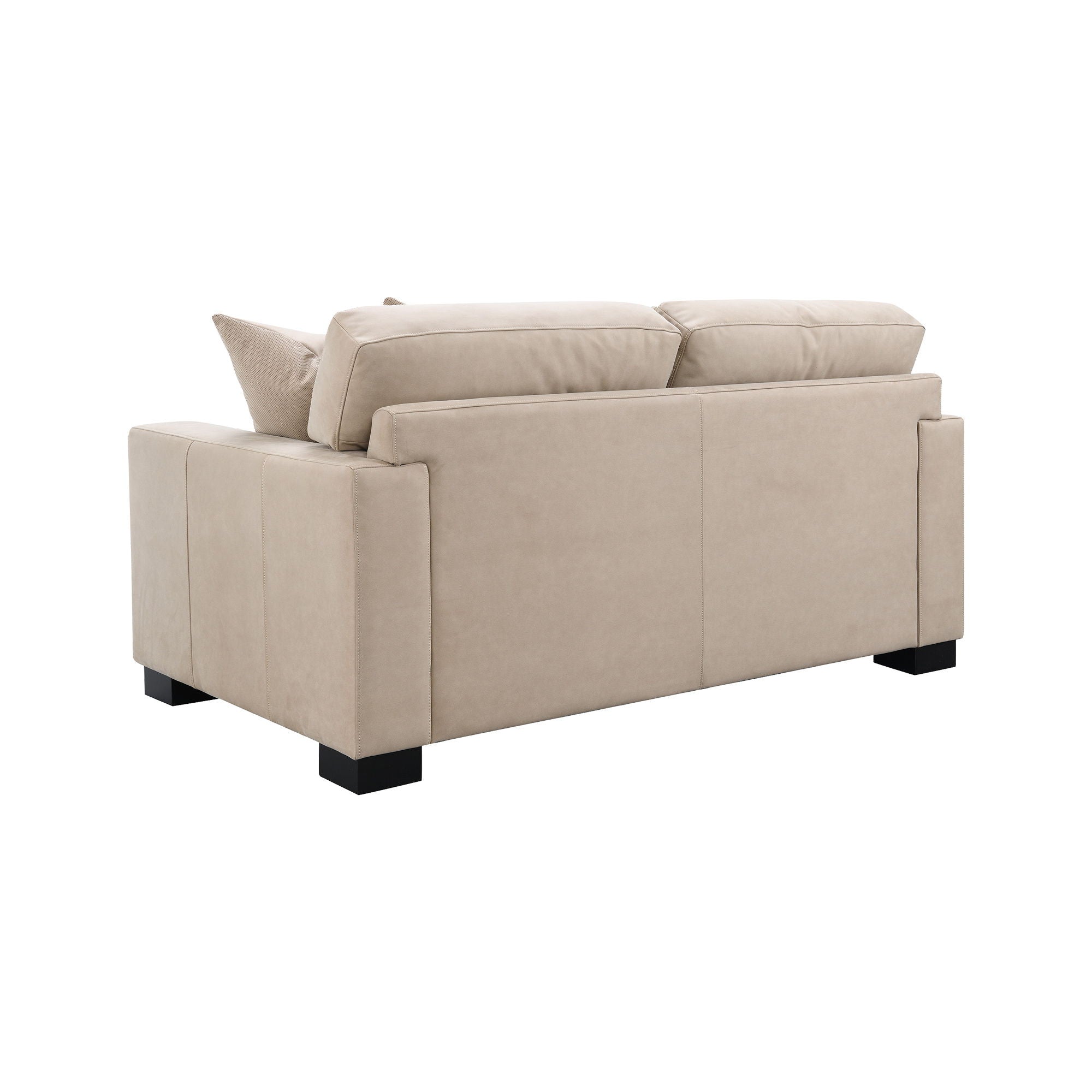 Dexter - Loveseat With 4 Pillows - Taupe - Image 2