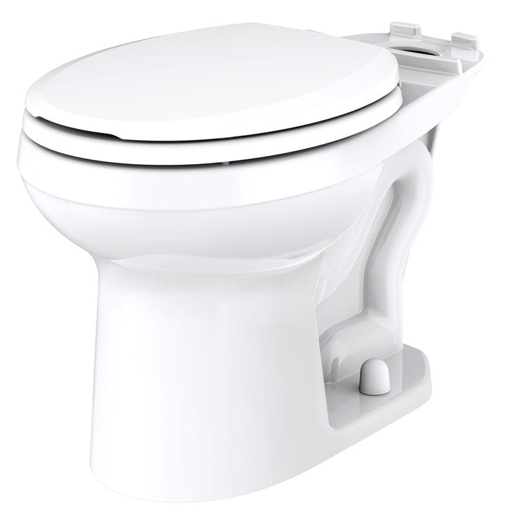 Toilet Bowl Viper Round Front Standard White HET 1.28/1.6 Gallons per Flush