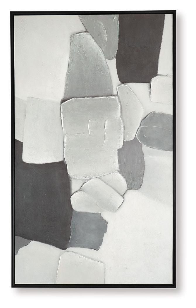 Adilson - Wall Art - White / Gray / Black - Image 2