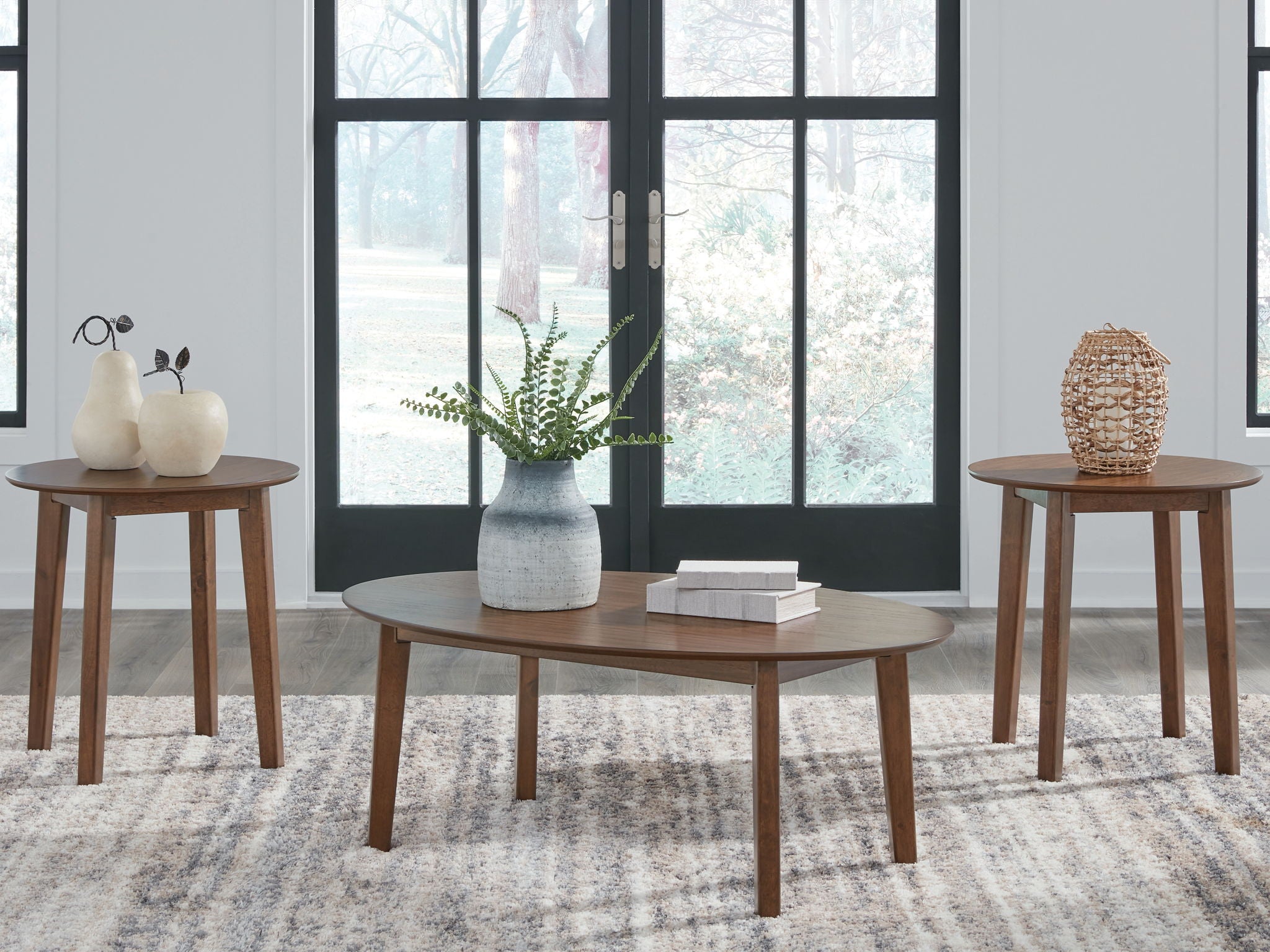 Gordonay - Occasional Table Set (Set of 3) - Brown - Image 2