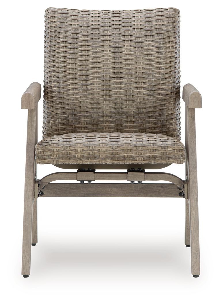Cliff Trails - Rocking Arm Chair (Set of 2) - Beige - Image 2