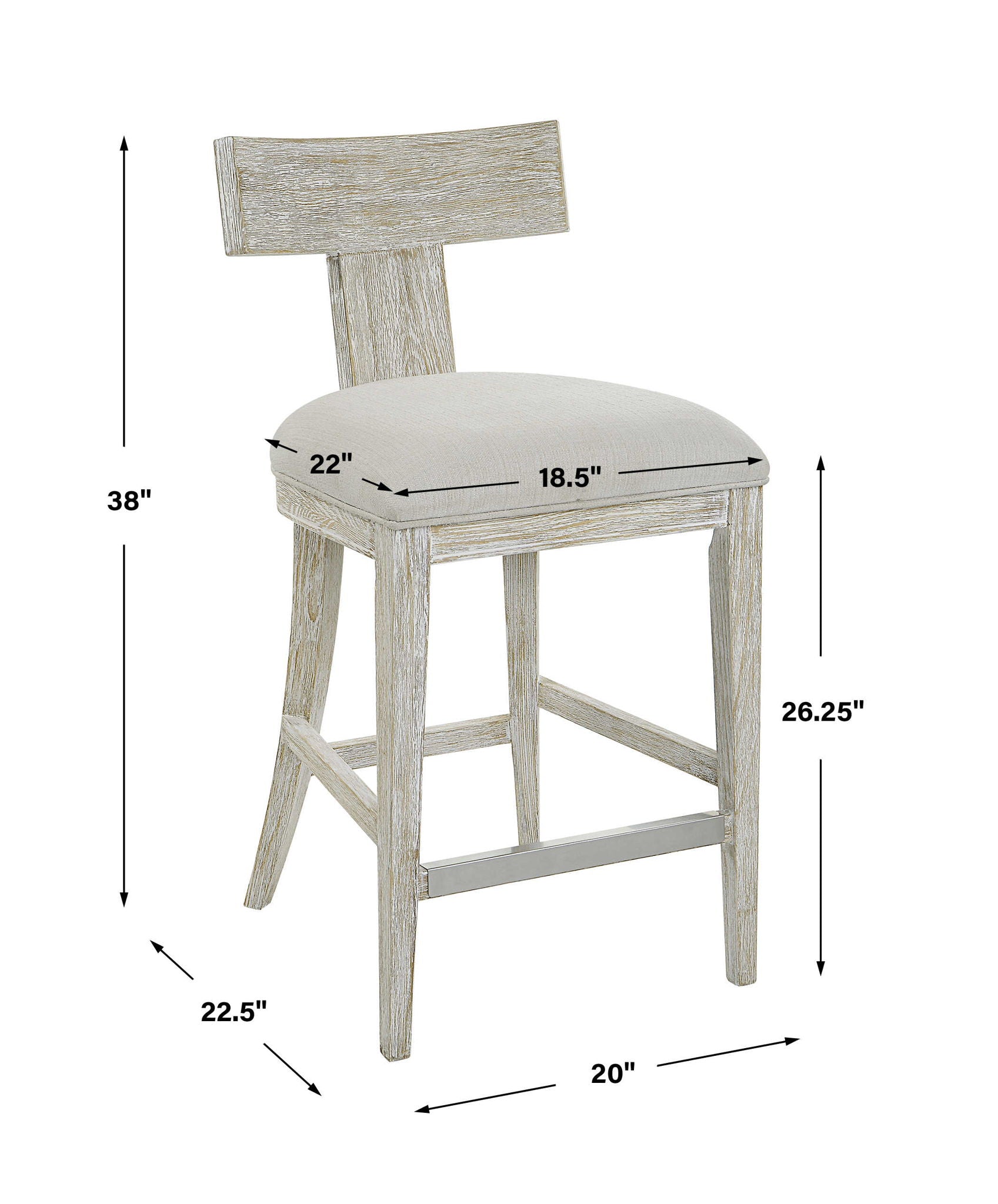 Idris - Counter Stool - Image 3