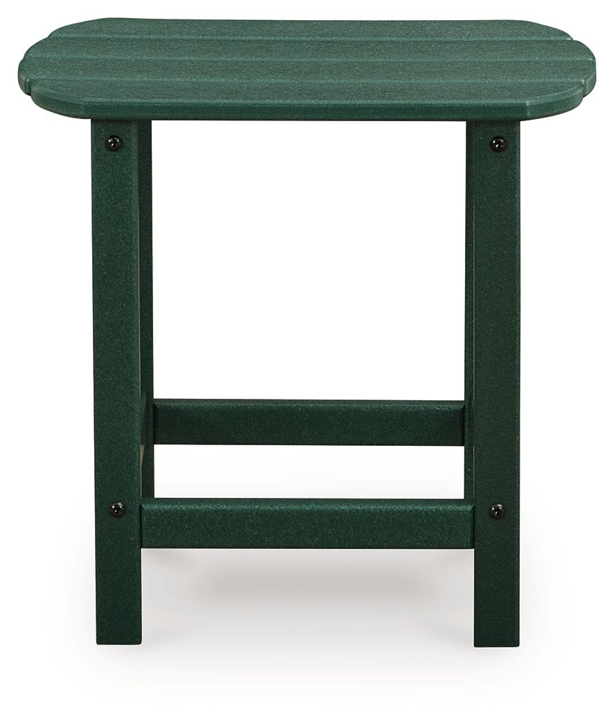 Sundown Shores - Rectangular End Table - Green - Image 3