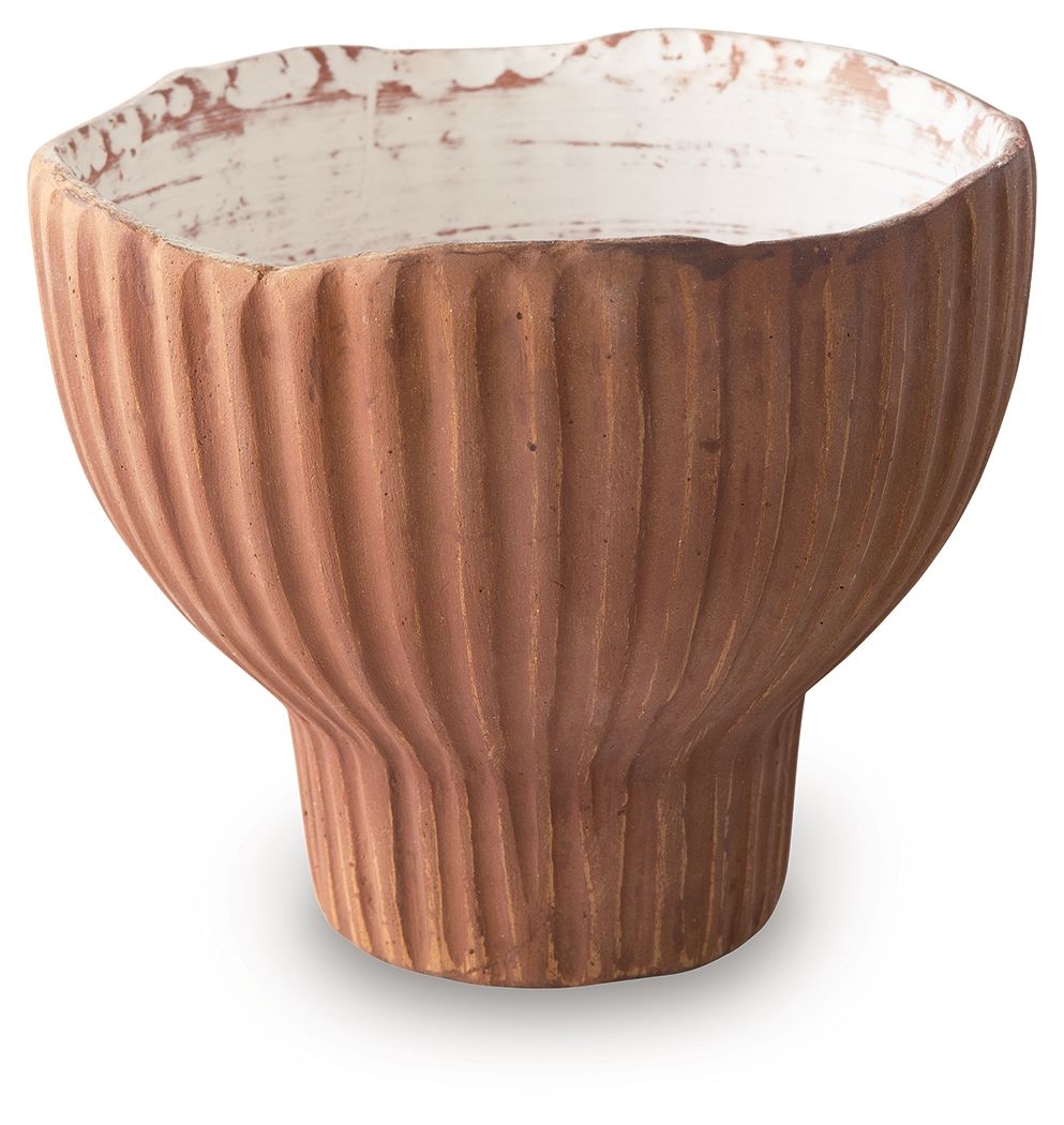 Orban – Vase – Sienna / White