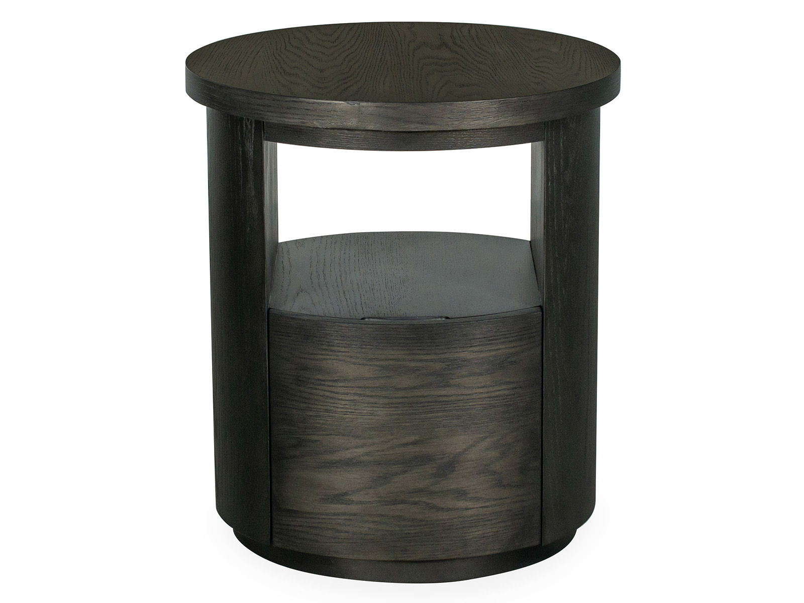 Bosley - Round End Table - Coffee Bean - Image 3