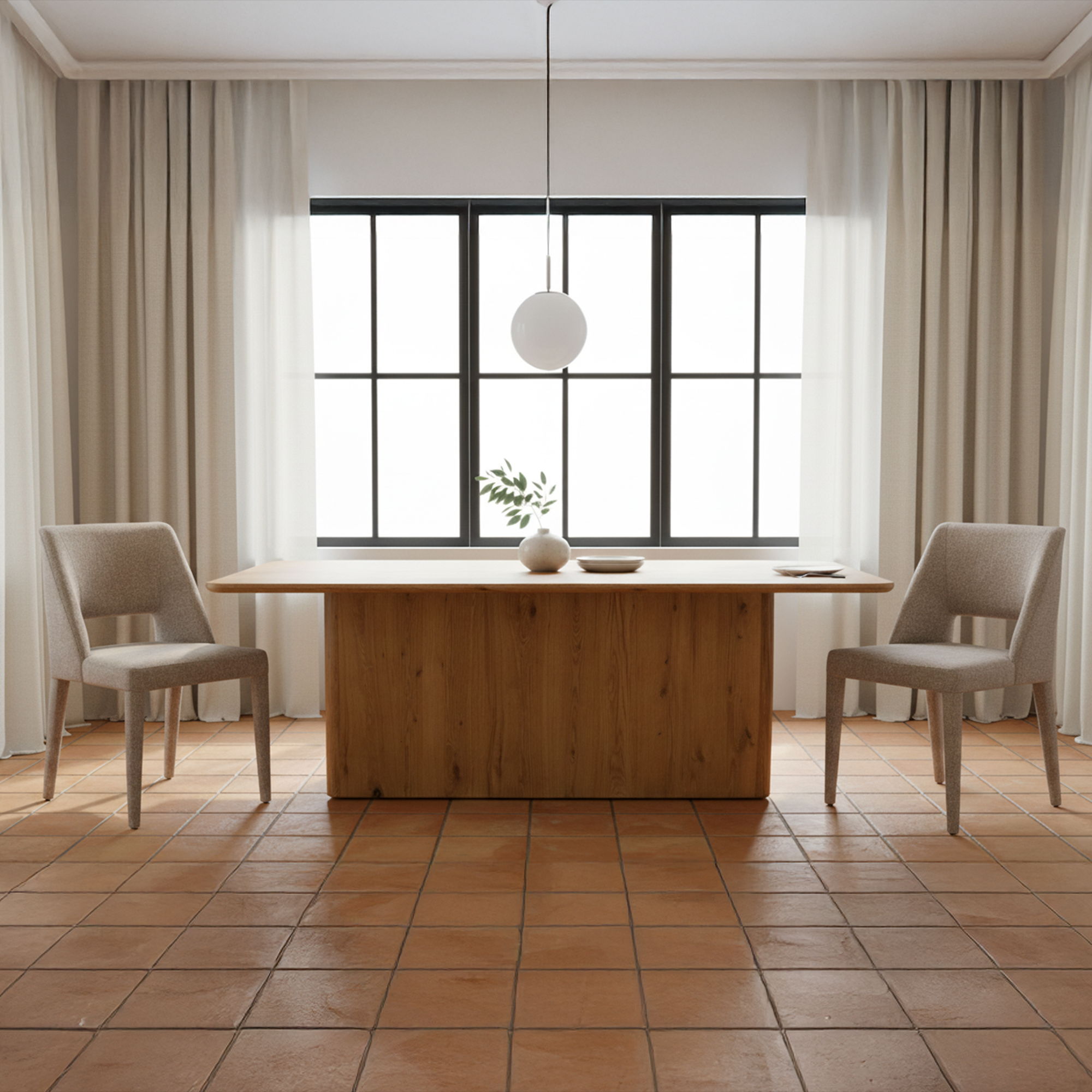 Joyce - Dining Chair (Set of 2) - Light Brown - Image 2