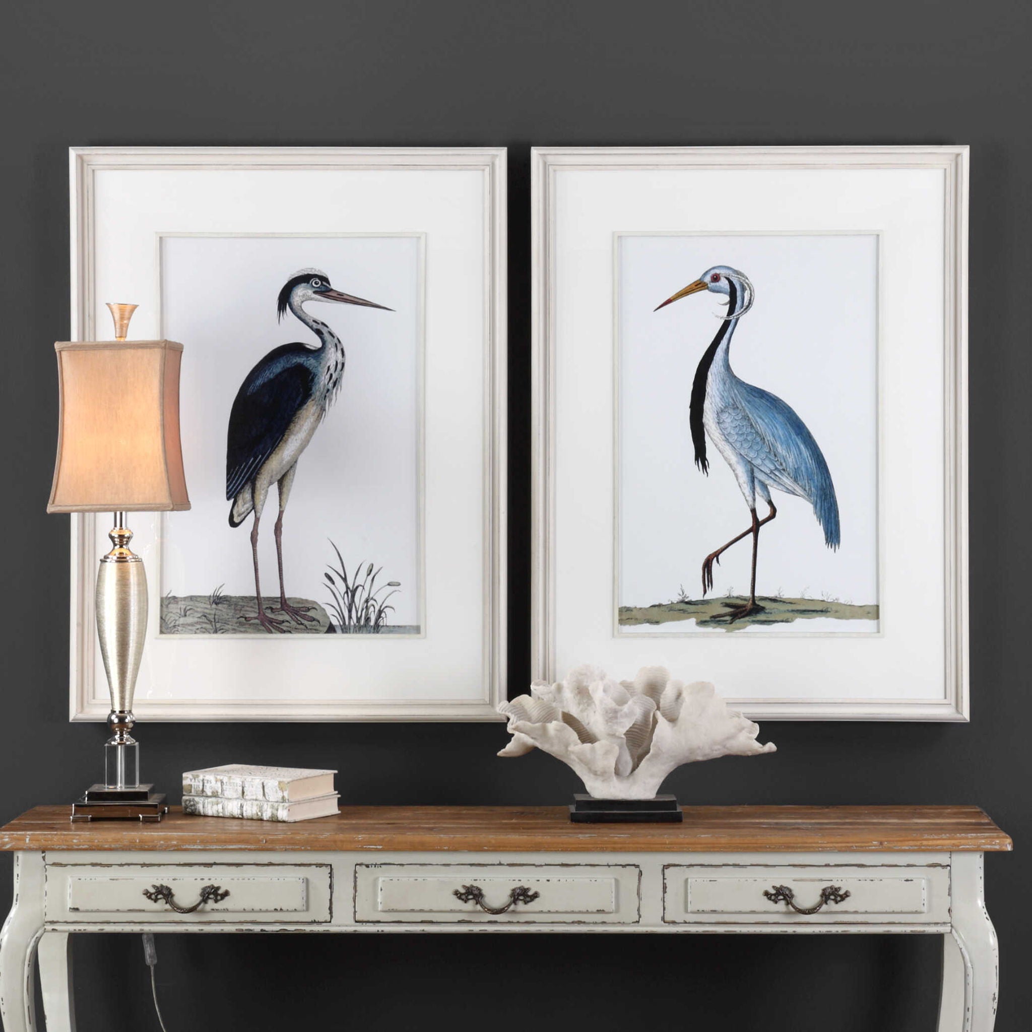 Shore Birds - Framed Prints (Set of 2) - Black - Image 2