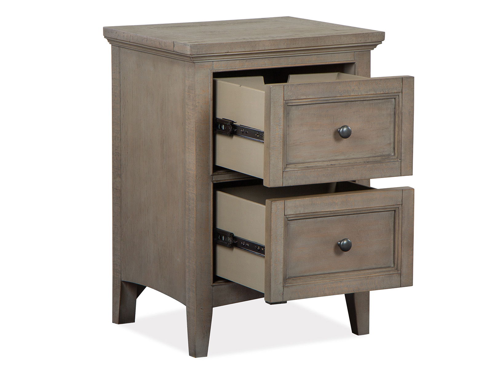 Paxton Place - Small Drawer Nightstand - Dovetail Gray - Image 3