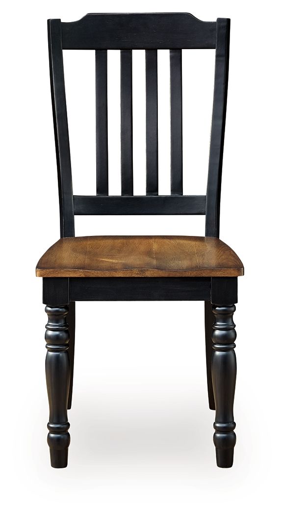 Clorazi - Dining Room Side Chair (Set of 2) - Black / Brown - Image 3