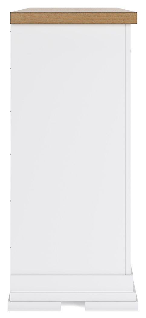 Ashbryn - Dresser - White / Natural - Image 3