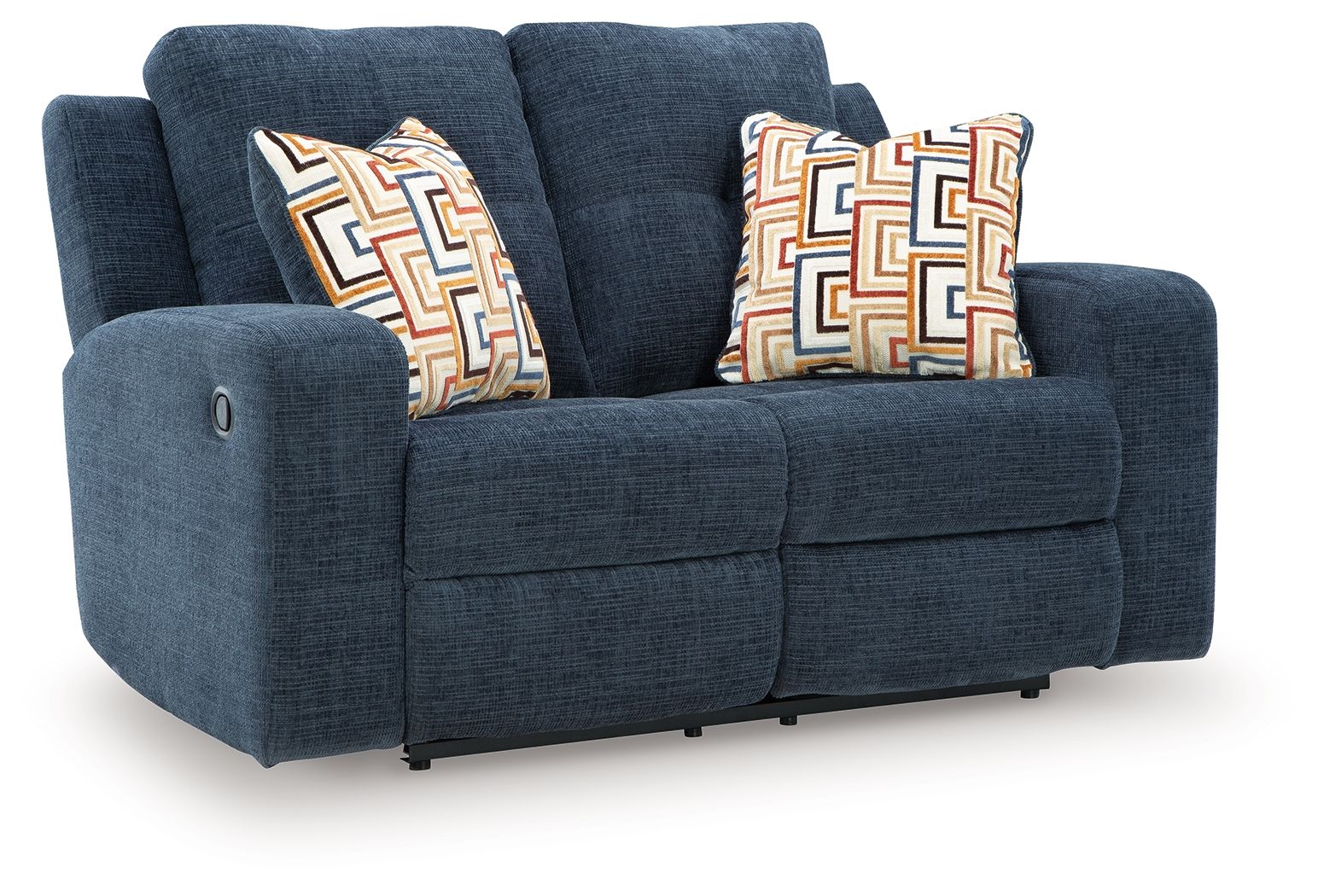 Danum – Reclining Loveseat – Fabric – Ink