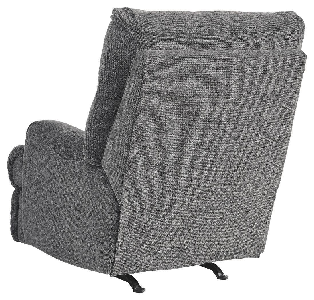 Man Fort - Rocker Recliner - Fabric - Graphite - Image 3