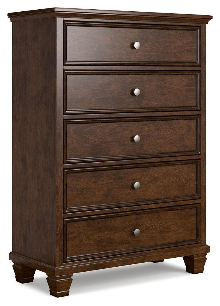 Danabrin – Five Drawer Chest – Brown