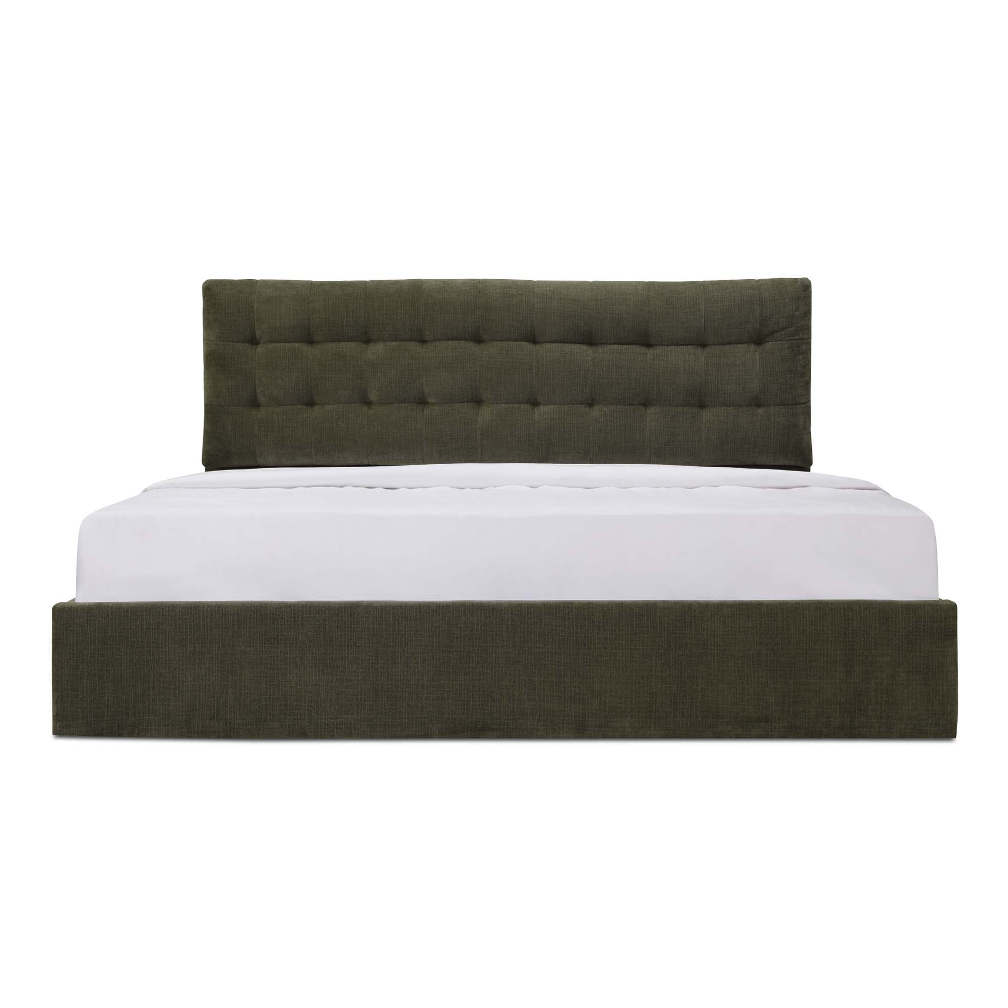 Sebastion - Queen Storage Bed - Green - Image 1