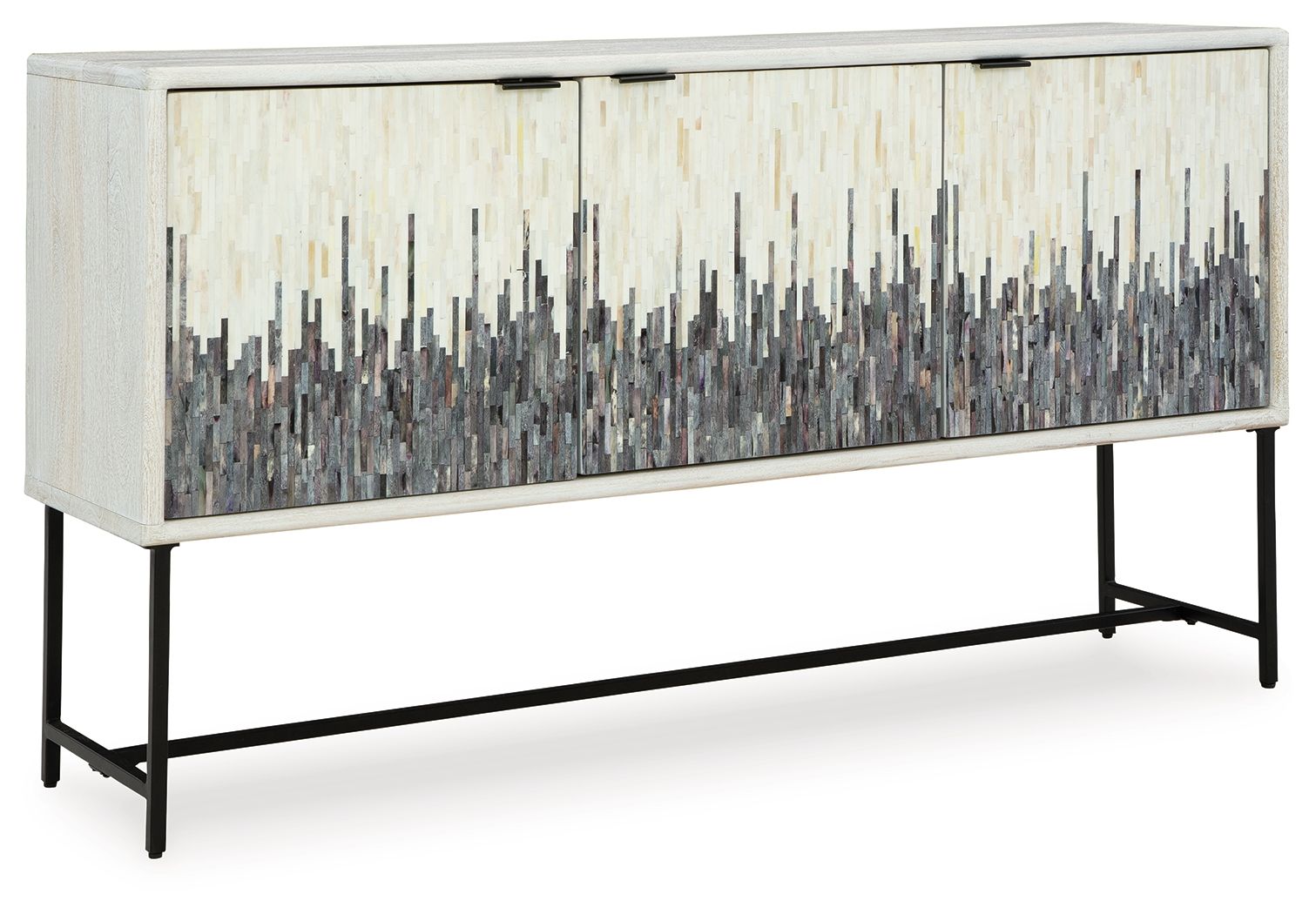 Freyton - Accent Cabinet - White / Gray - Image 1