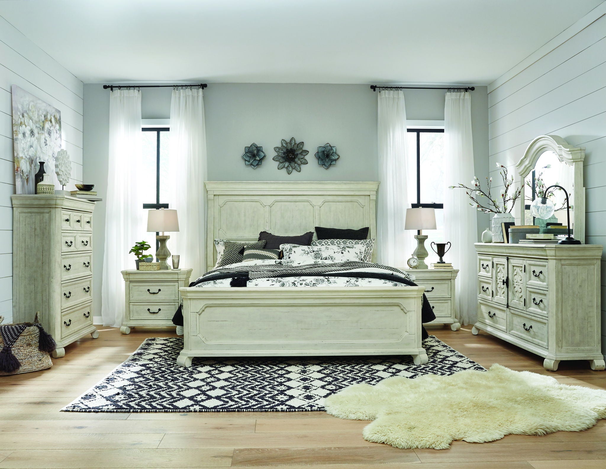 Bronwyn - Drawer Nightstand - Alabaster - Image 2