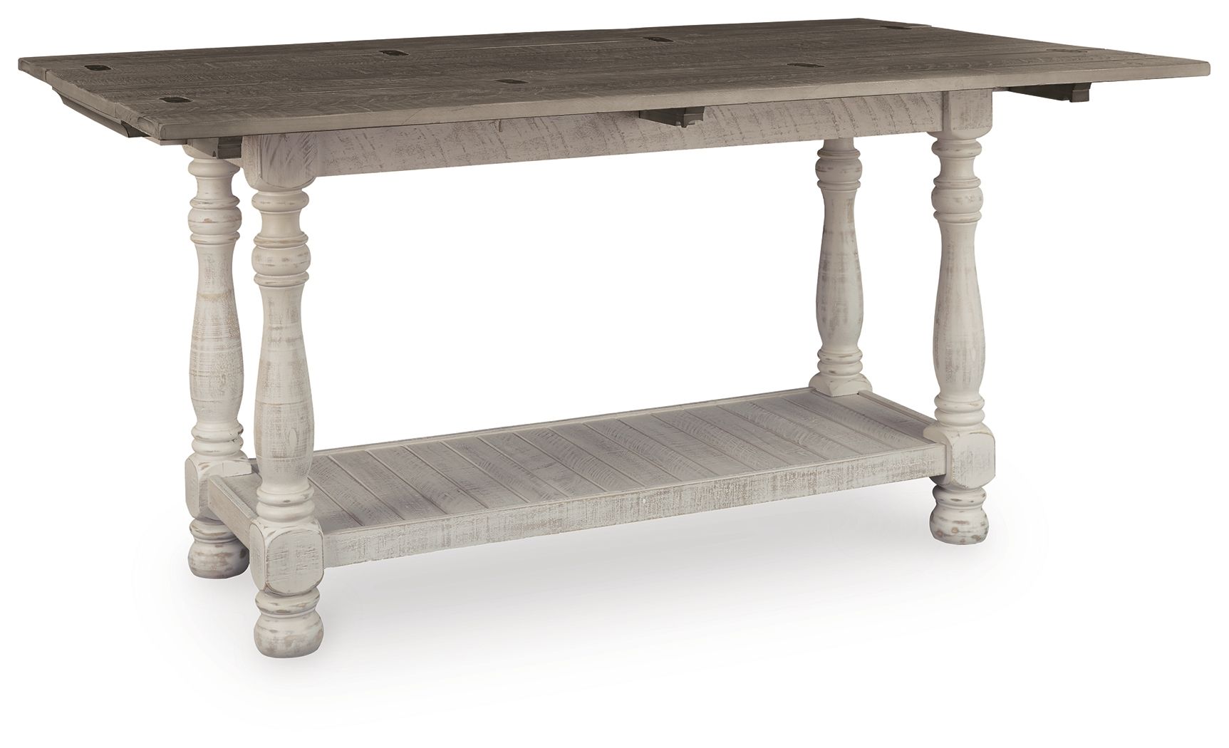 Havalance - Flip Top Sofa Table - Gray / White - Image 1