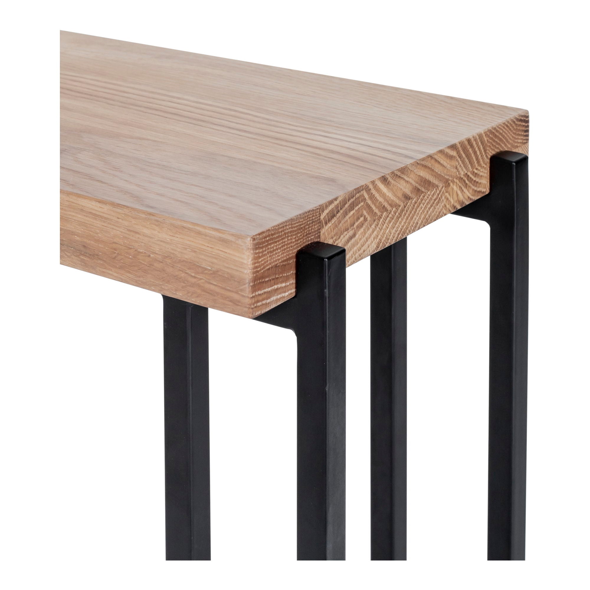 Mila - C Shape Side Table - Natural - Image 3
