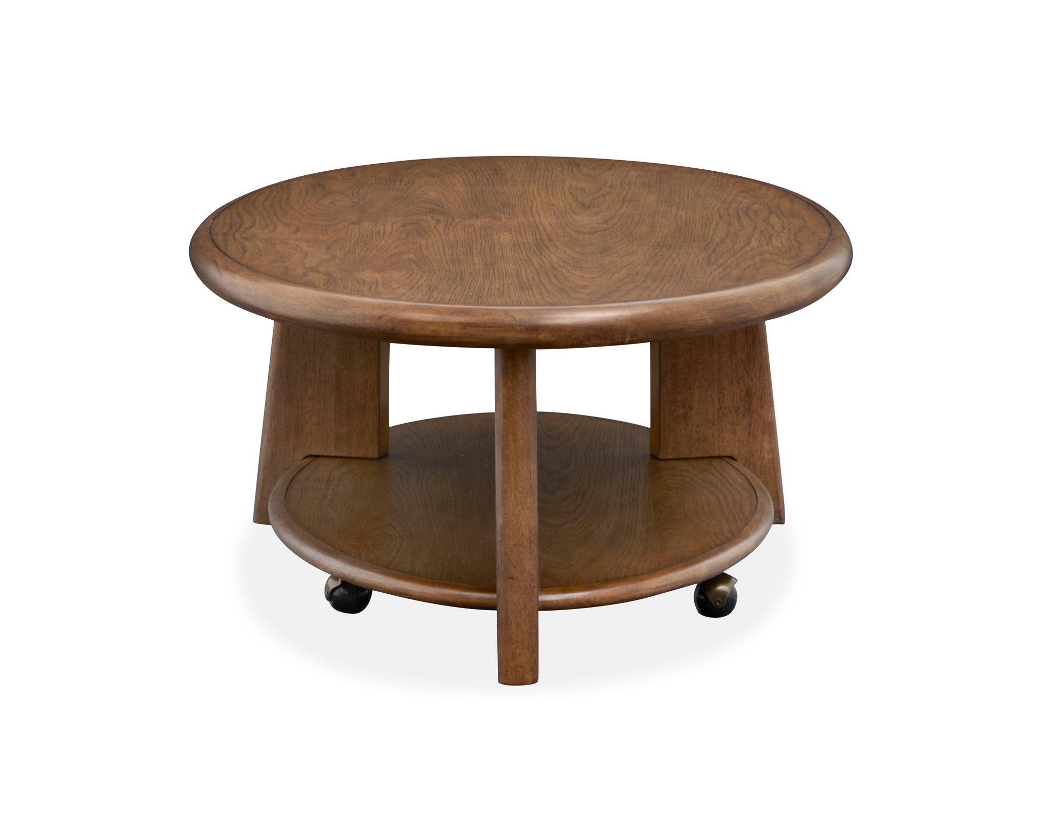 Tanner - Oval Cocktail Table With Casters - Tawny Brown - Image 2