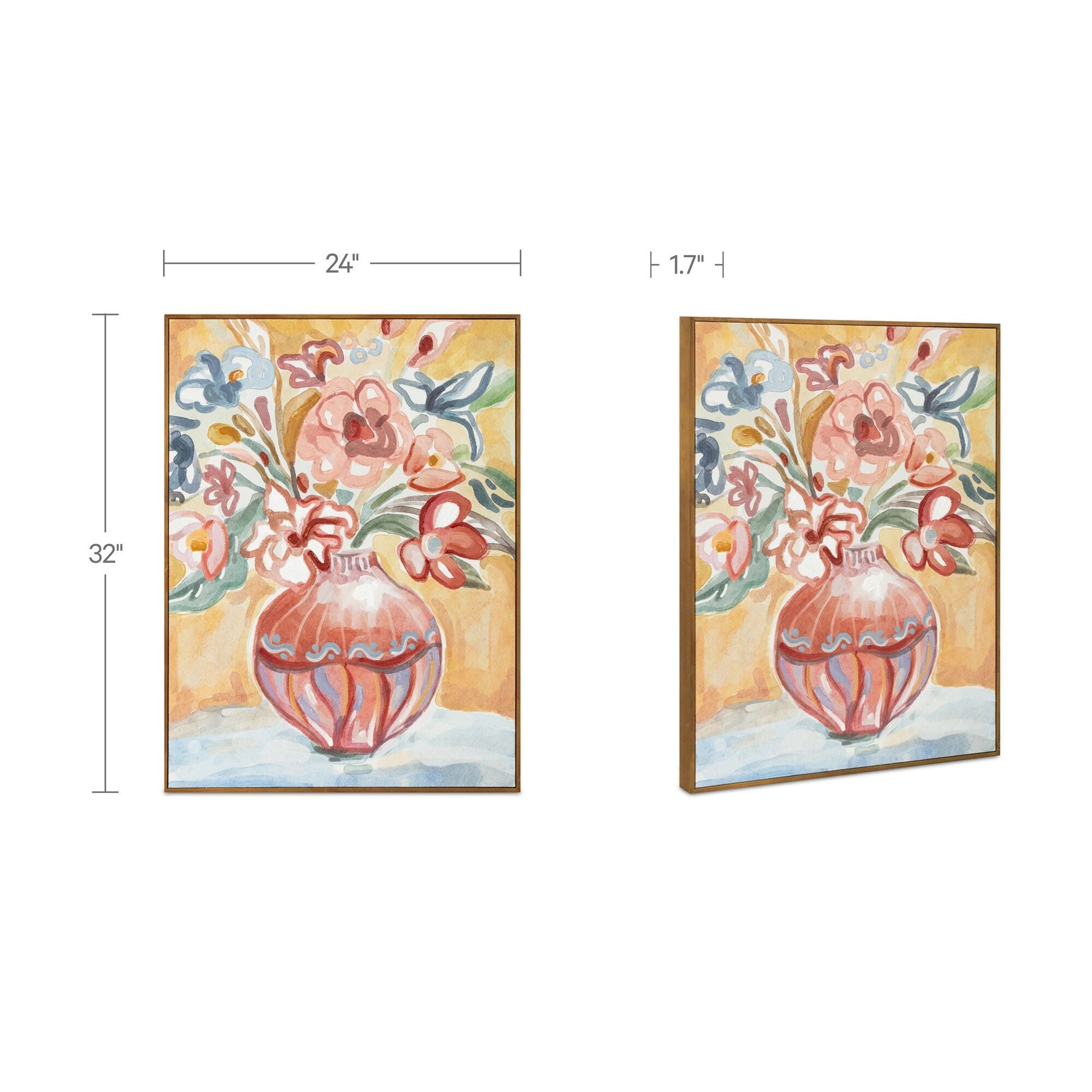 Gardener - Framed Painting - Natural - Image 2