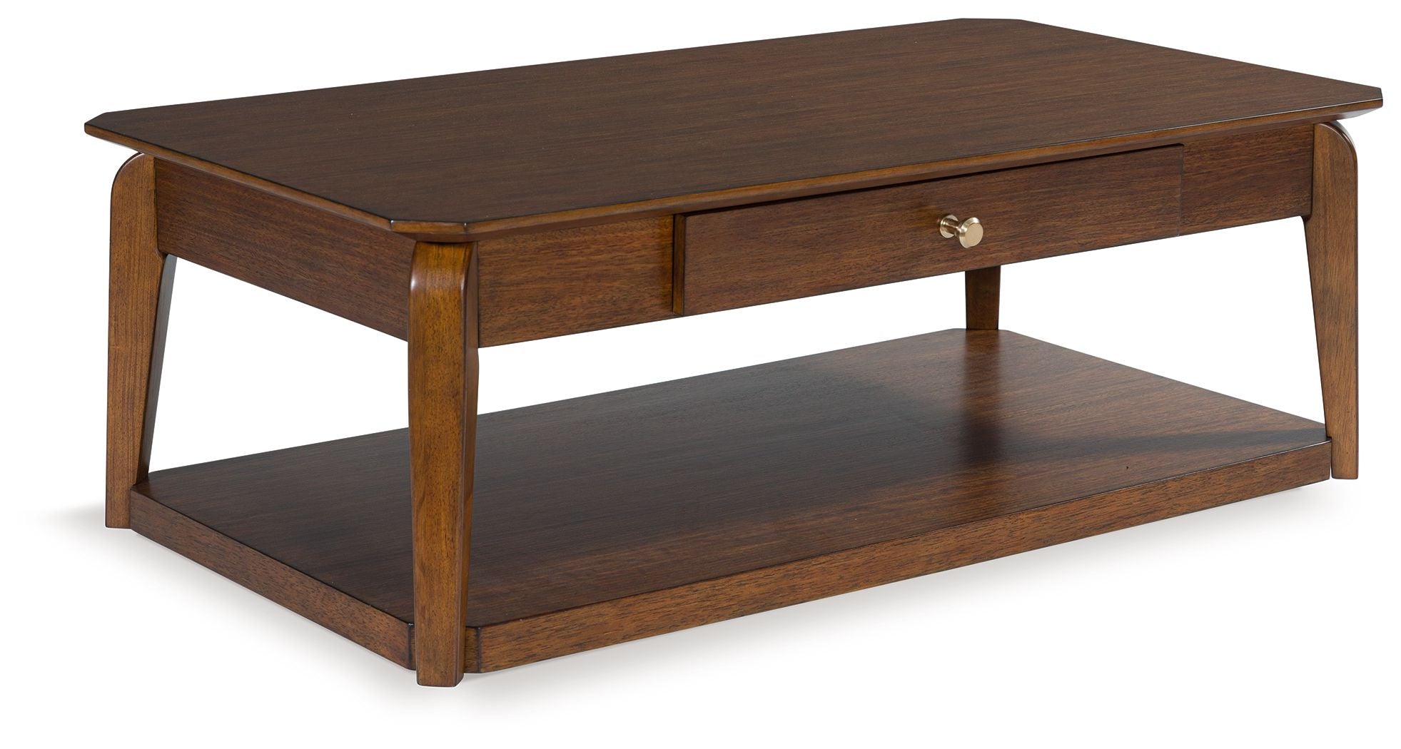 Trenmour - Rectangular Cocktail Table - Medium Brown - Image 1