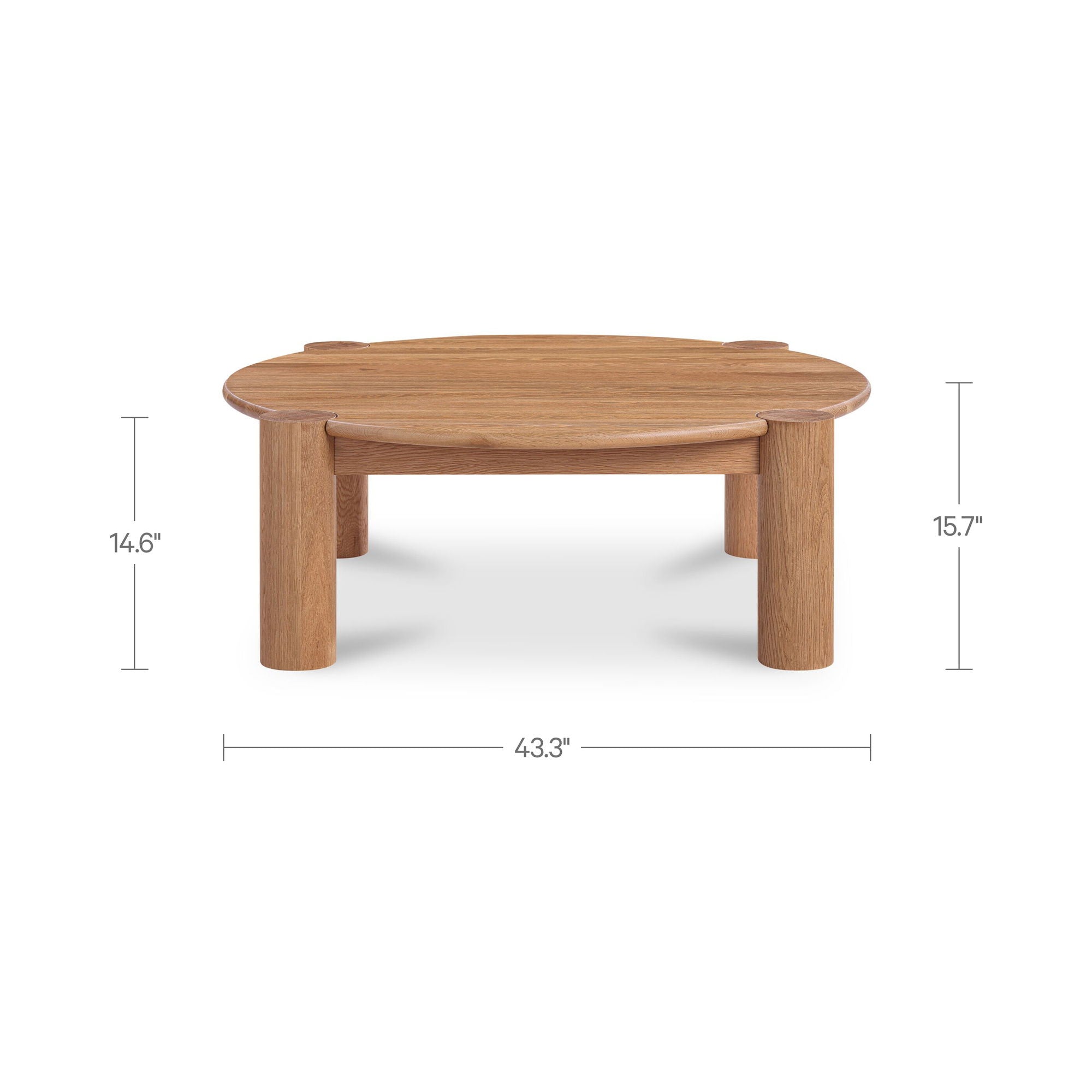 Jack - Coffee Table - Brushed Natural Oak - Image 3