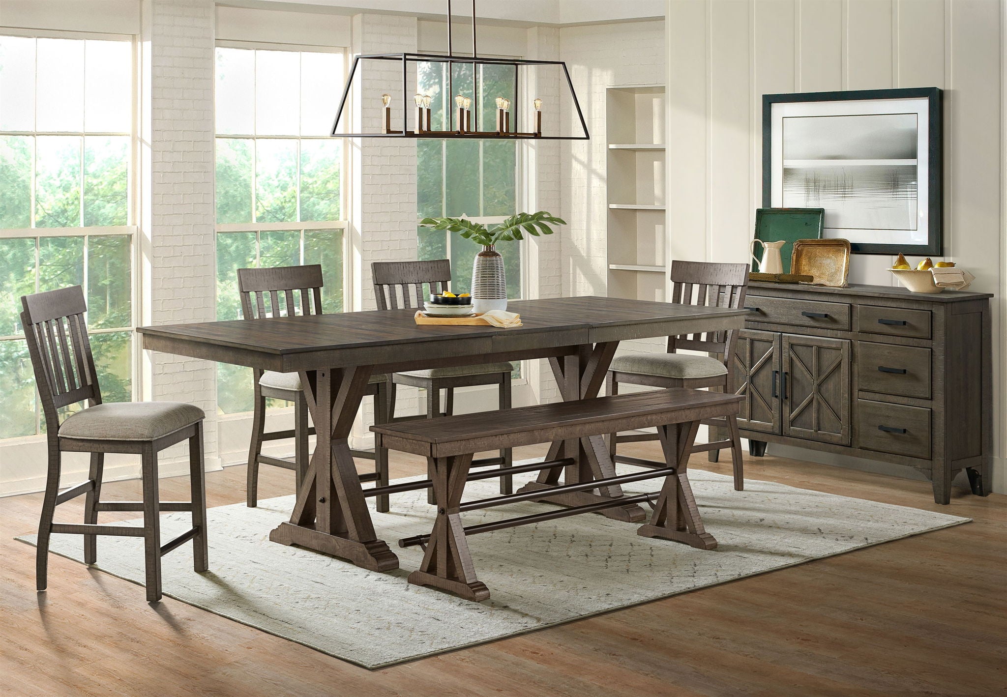 Sullivan - Counter Bench - Burnished Clay - Image 3