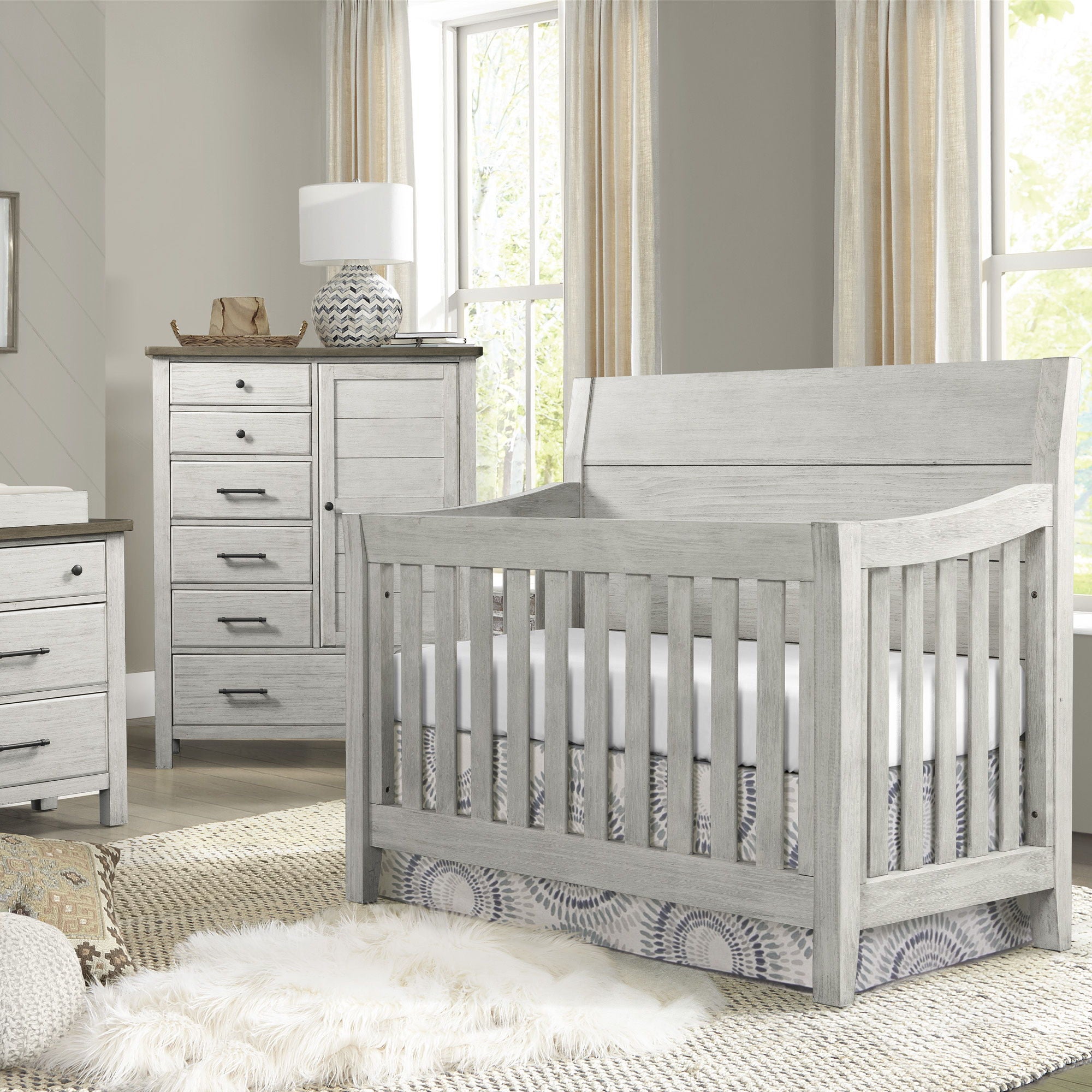 Timber Ridge - Convertible Crib - Weathered Washed Sierra - Image 2