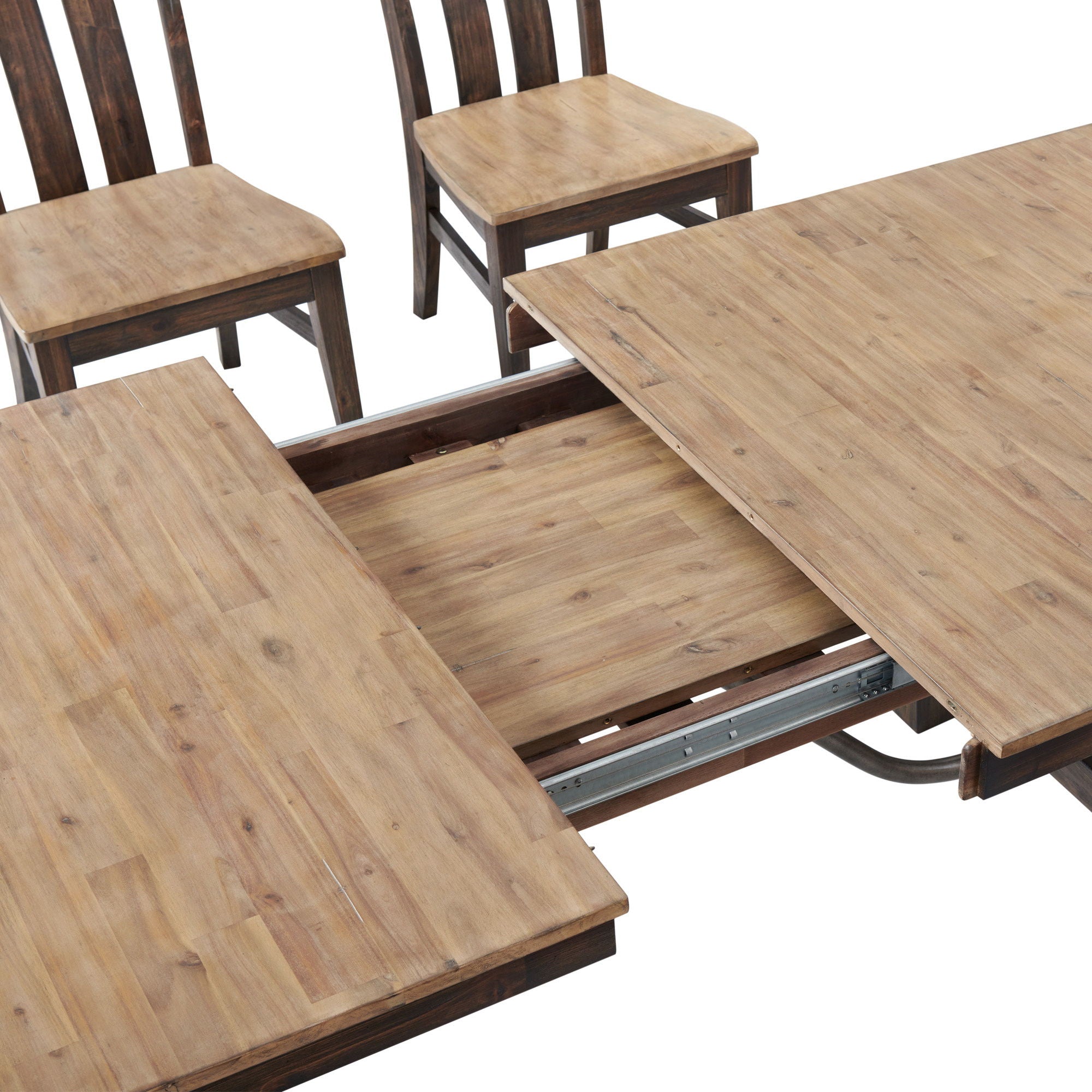 Transitions - Trestle Dining Table - Driftwood / Sable - Image 3