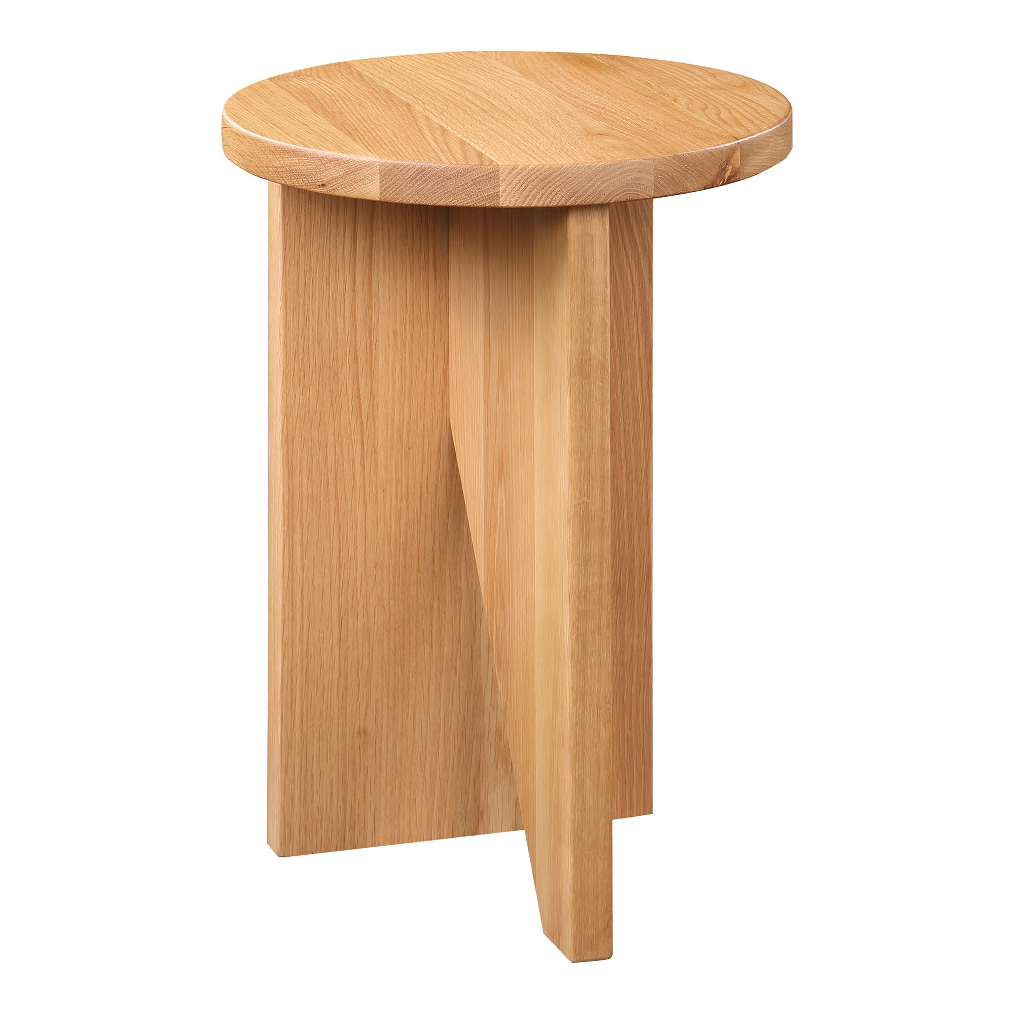 Grace - Accent Table Natural Oak - Light Brown - Image 3