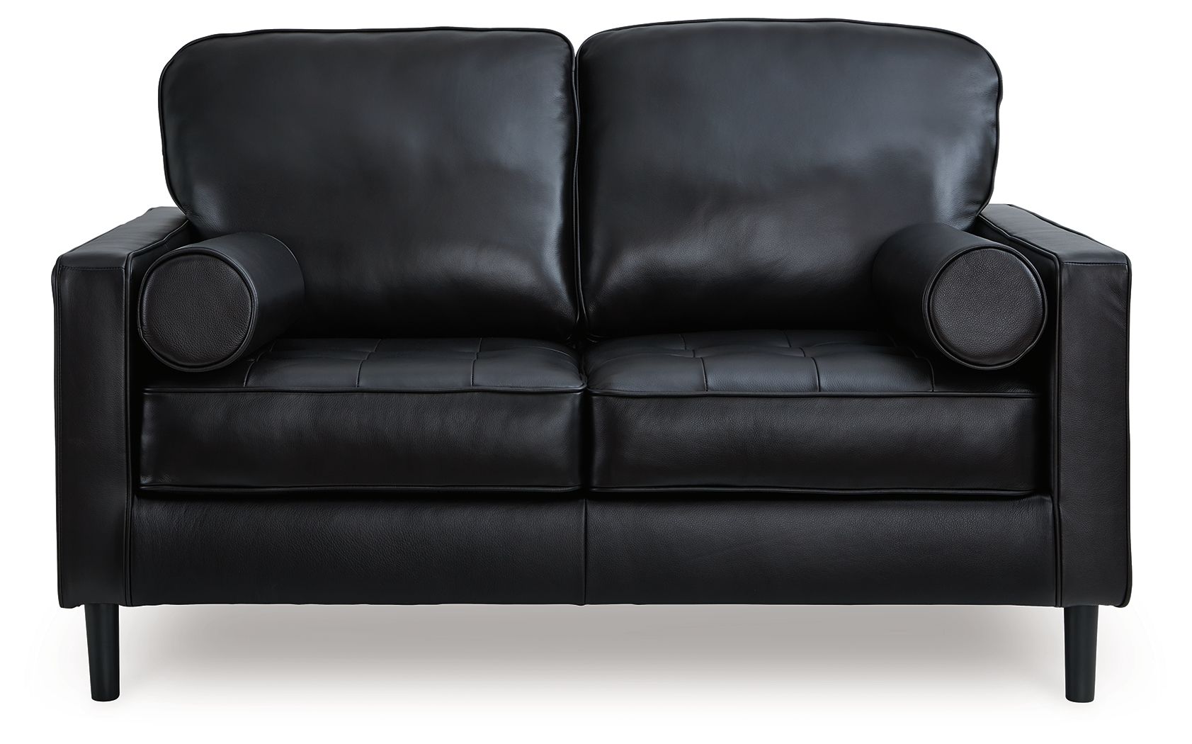 Bryceview – Loveseat – Leather Match – Onyx
