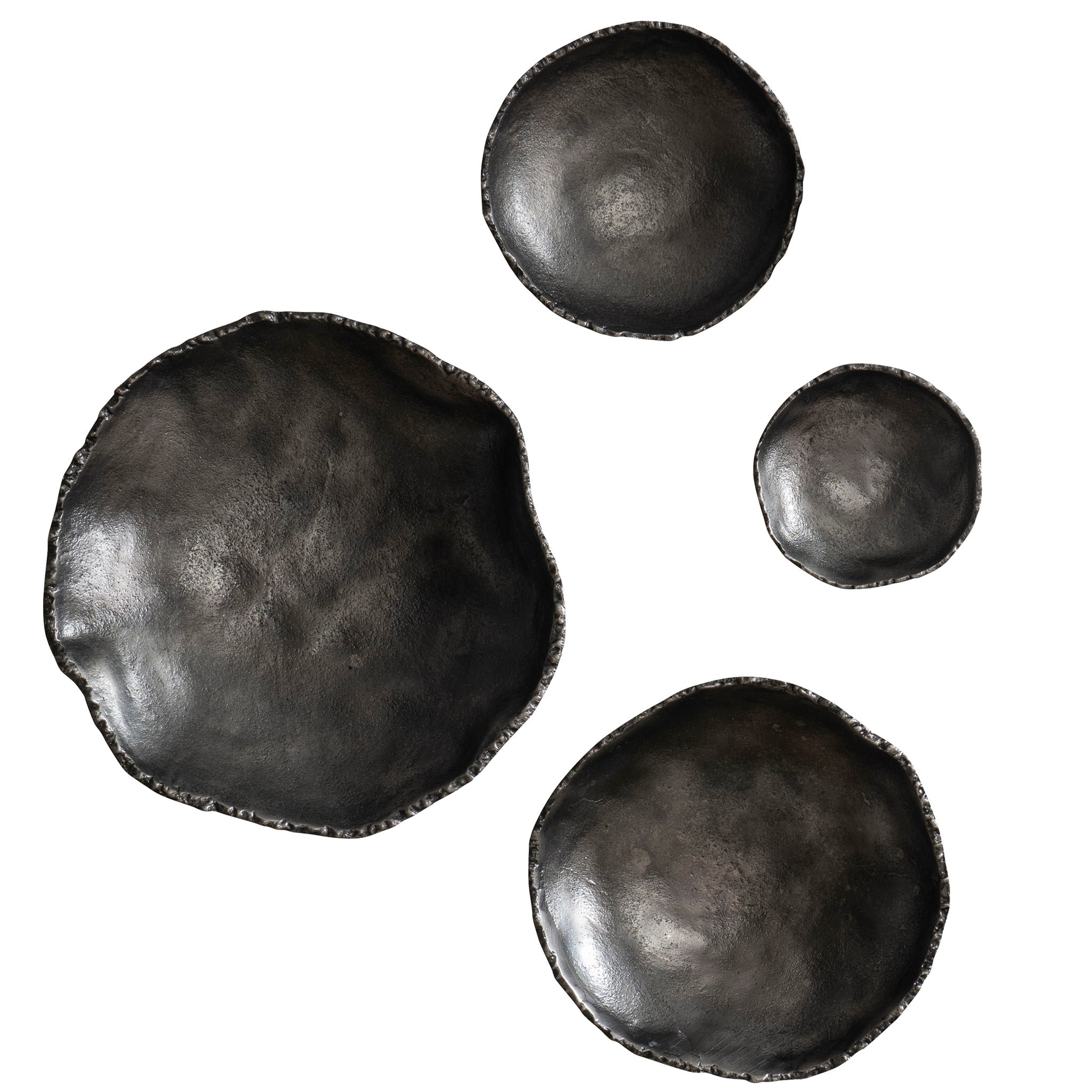 Lucky Coins – Wall Bowls (Set of 4)