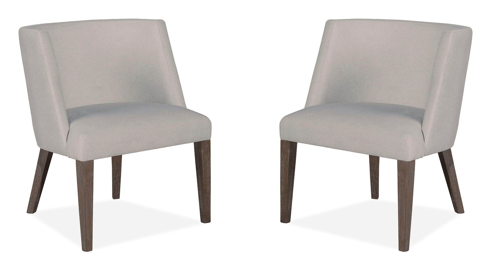 Kavanaugh - Upholstered Host Side Chair (Set of 2) - Gray - Image 1