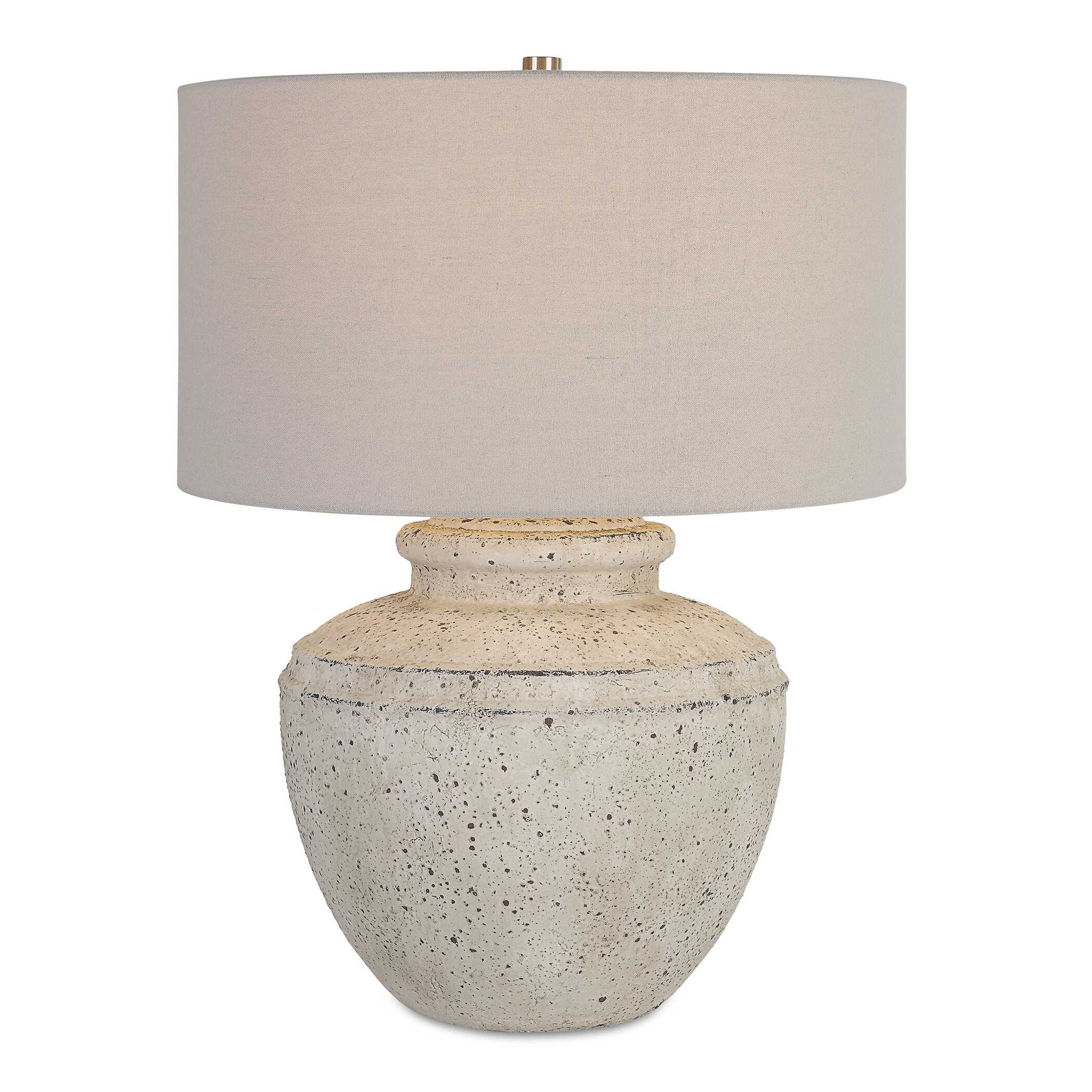 Artifact - Aged Stone Table Lamp - Image 1