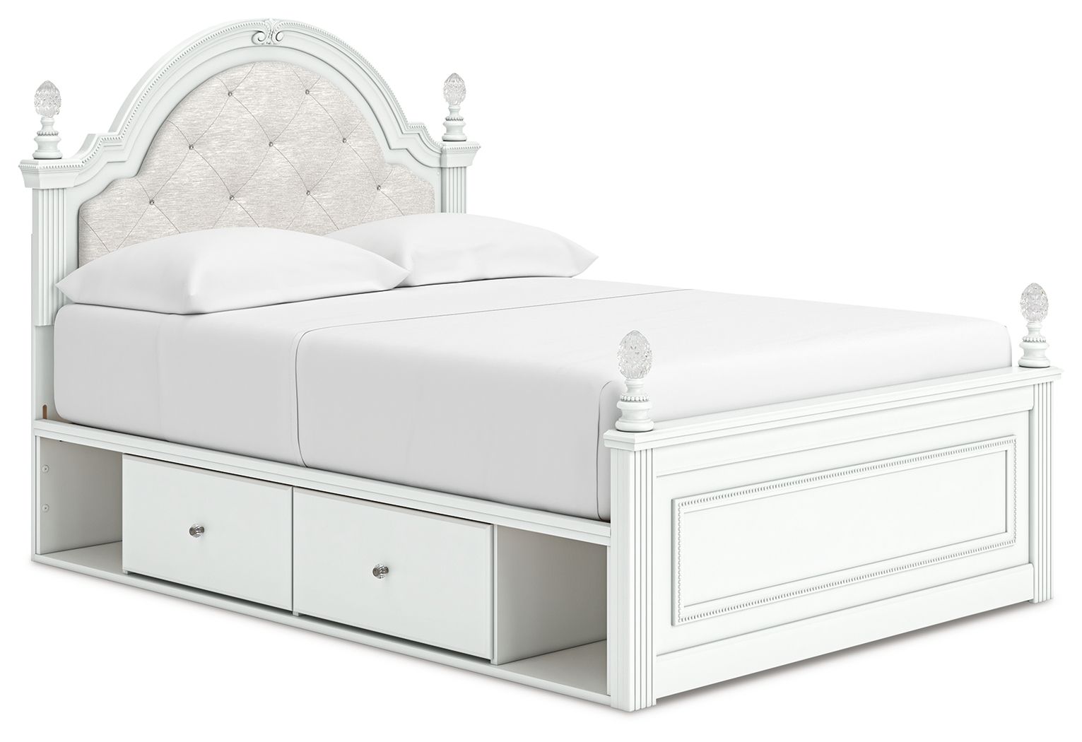 Kozlani – Upholstered Panel Storage Bed