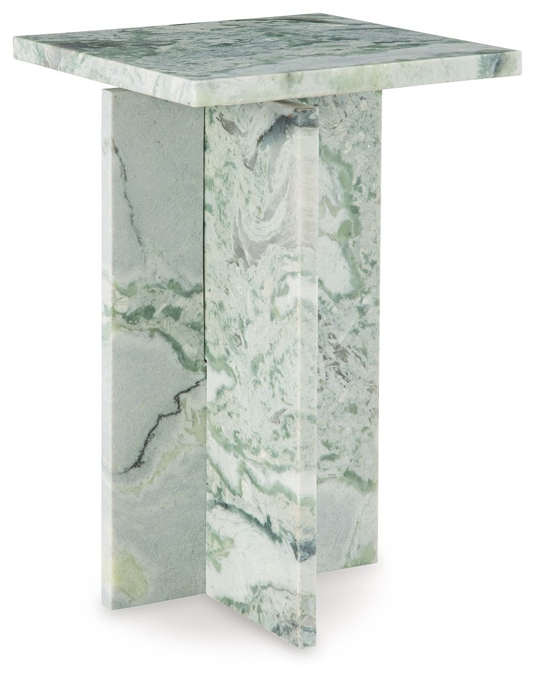 Deaconwell - Accent Table - White / Green - Image 1