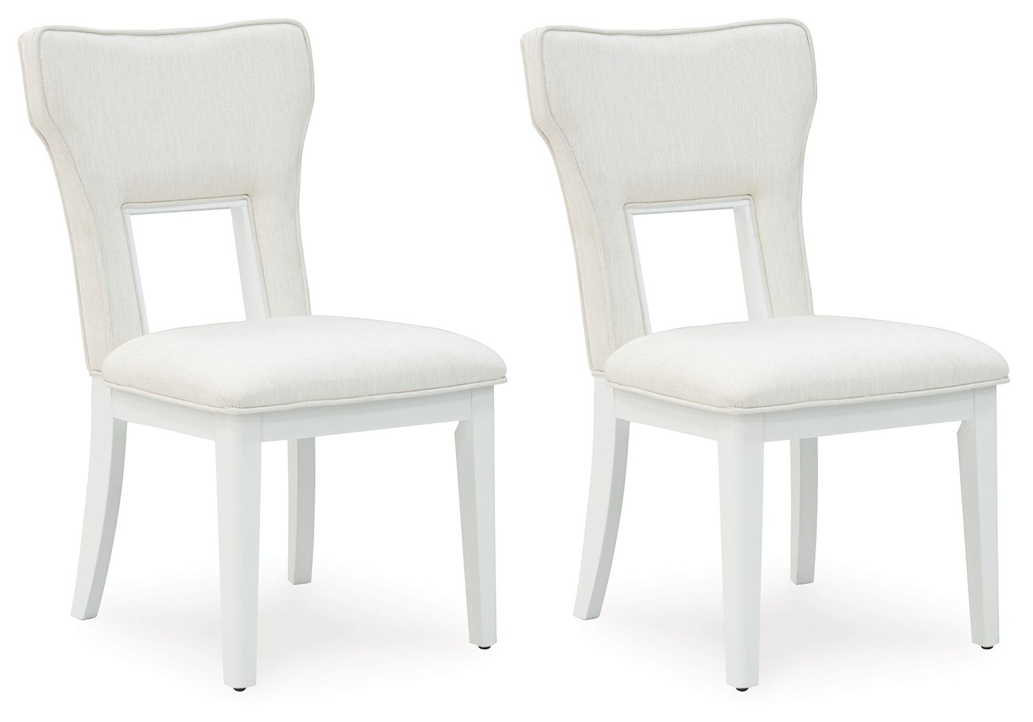 Chalanna - Dining Upholstered Side Chair (Set of 2) - White - Image 1