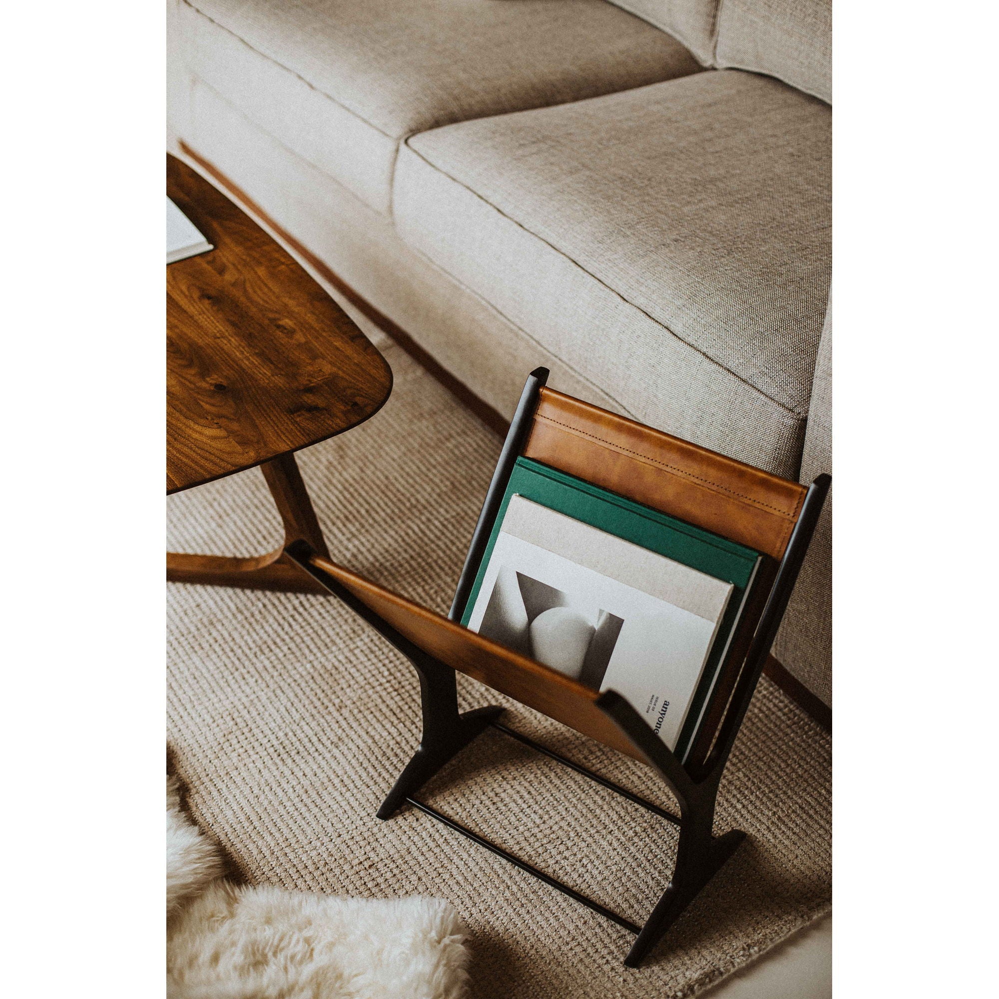 Ziff - Magazine Holder - Brown - Image 3