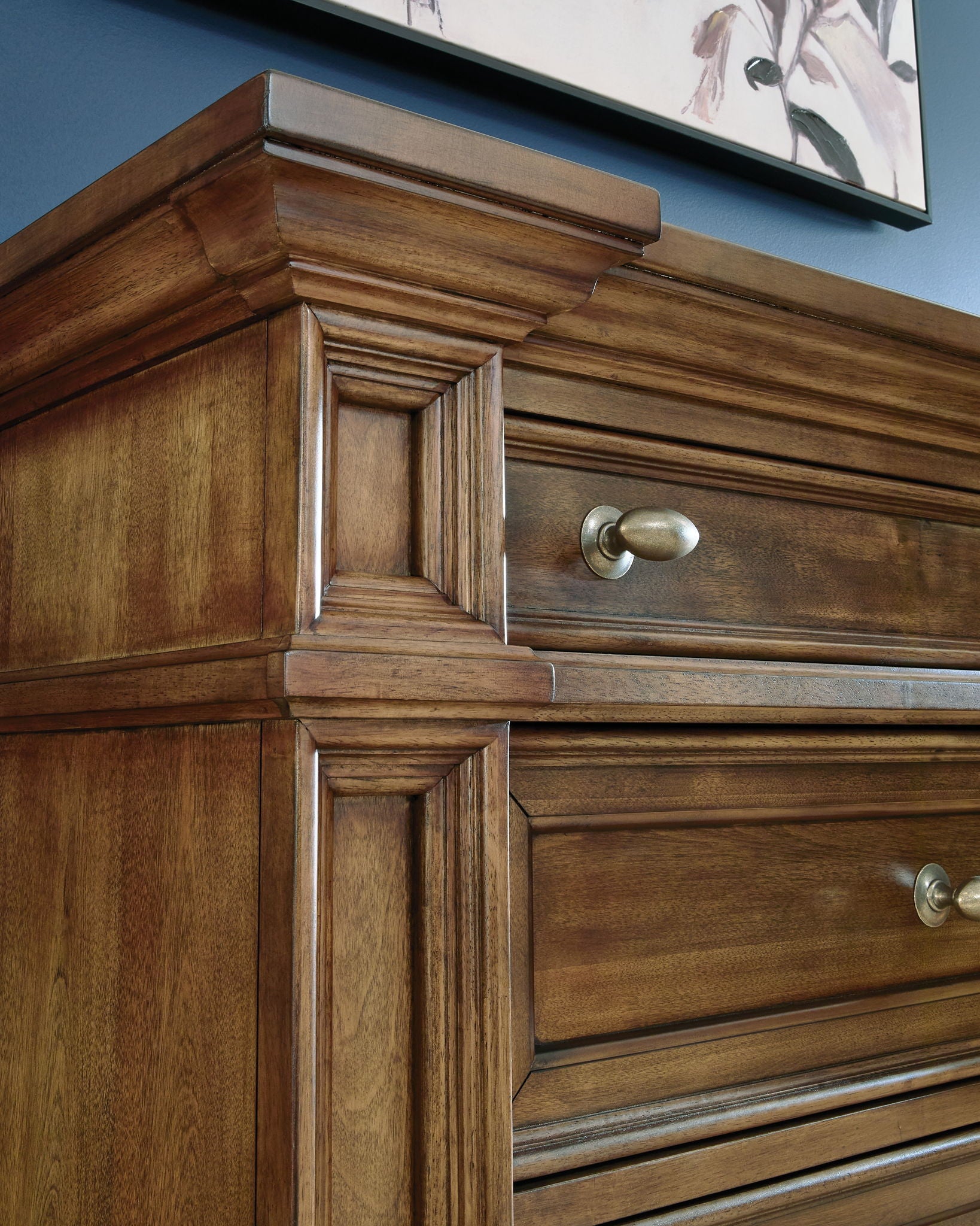 Frantanna - Five Drawer Chest - Brown - Image 2
