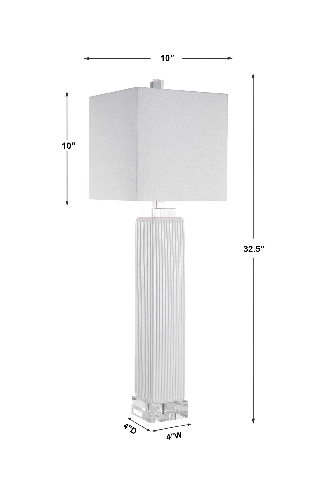 Bennett - Buffet Lamp - White - Image 3