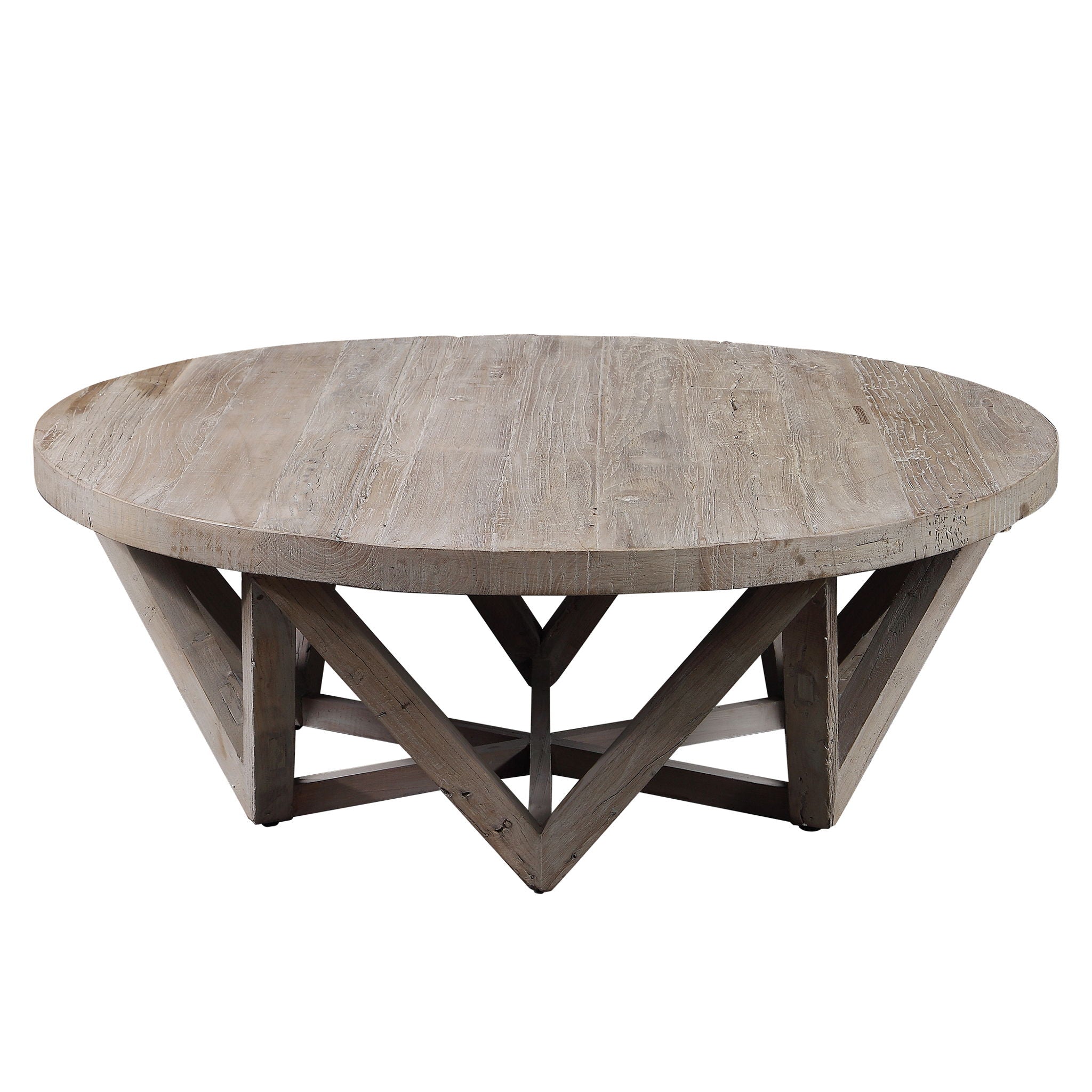 Kendry - Reclaimed Wood Coffee Table - Light Brown - Image 1