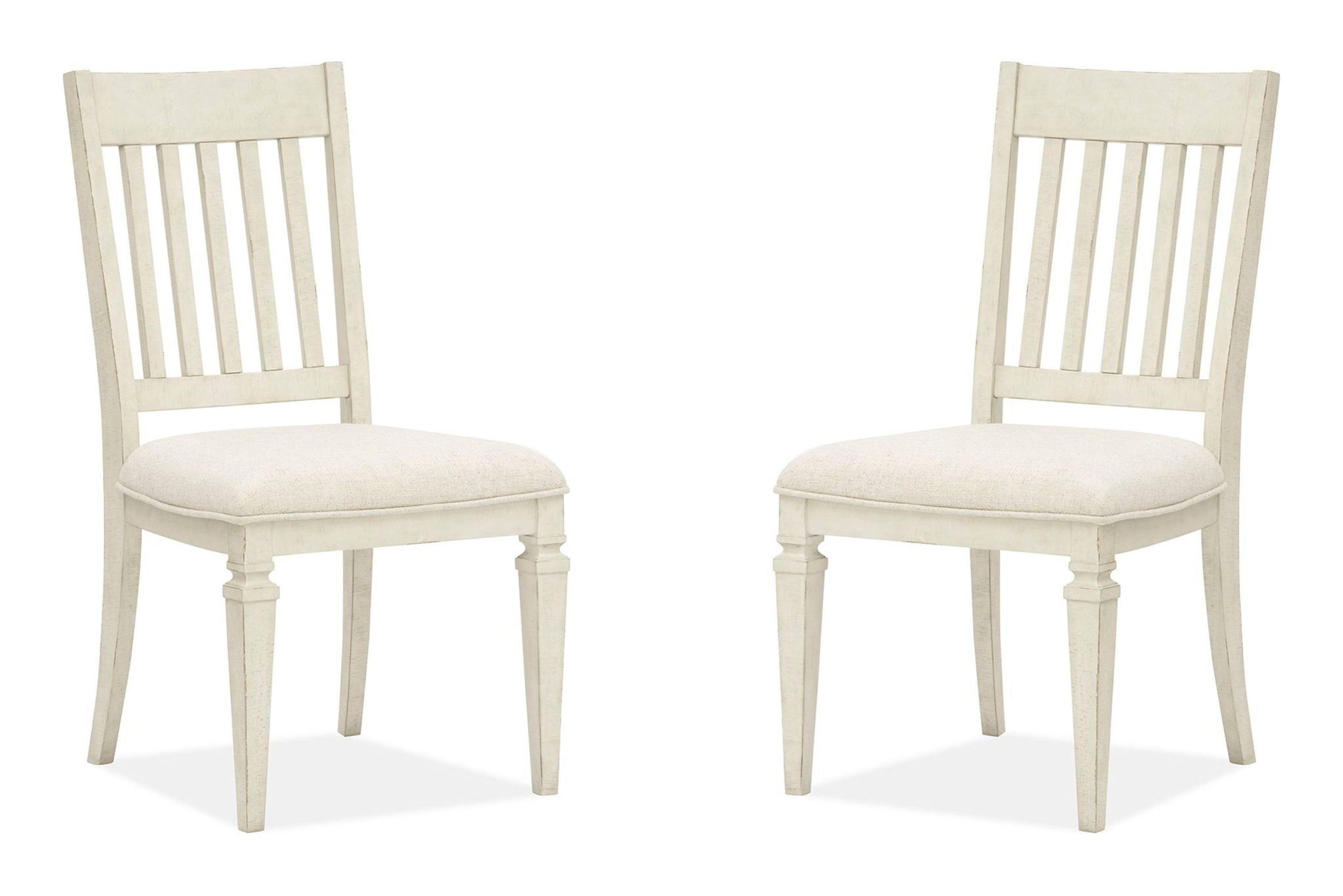 Newport - Dining Side Chair With Upholstered Seat (Set of 2) - Alabaster - Image 1
