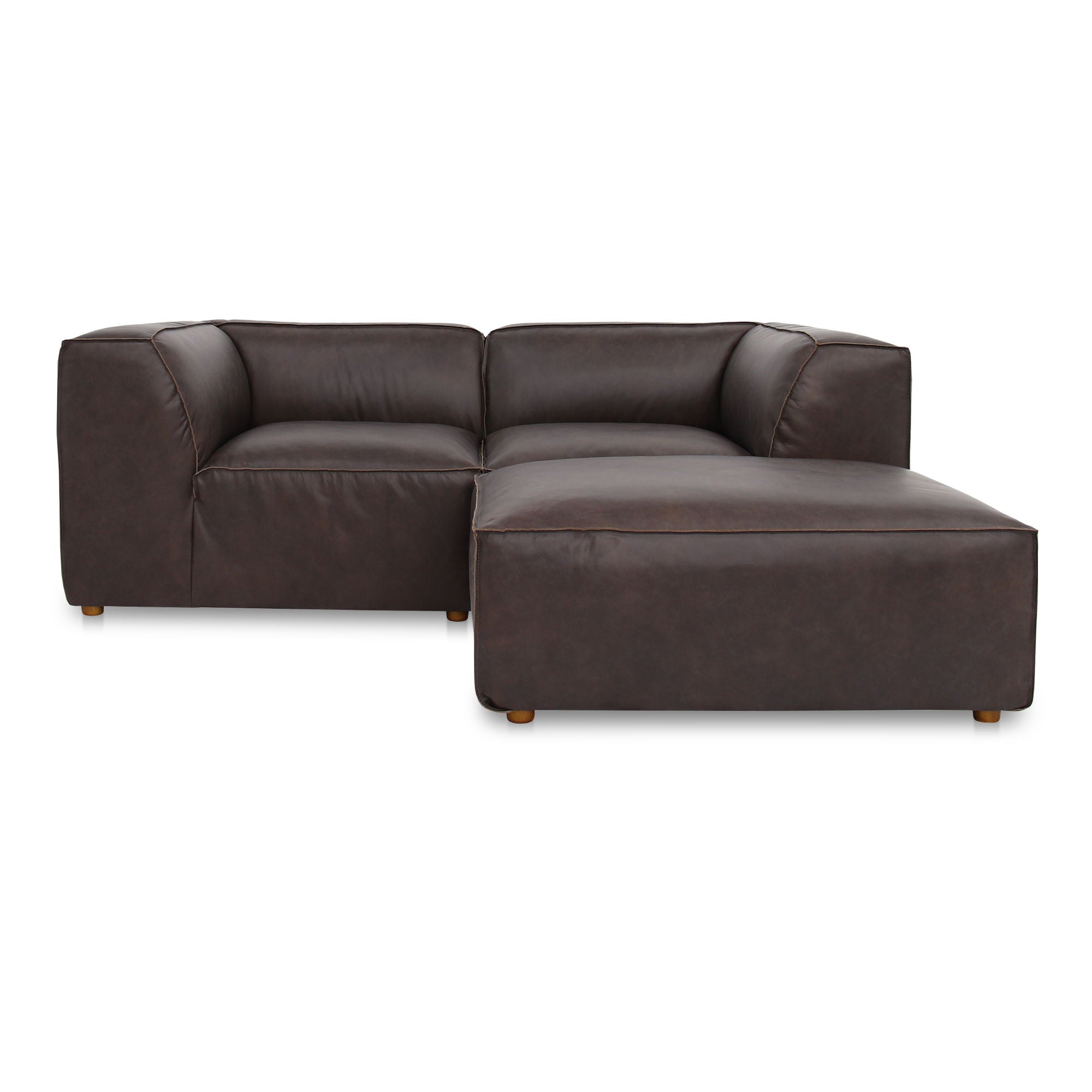 Form - Nook Modular Sectional - Espresso Brown - Image 1