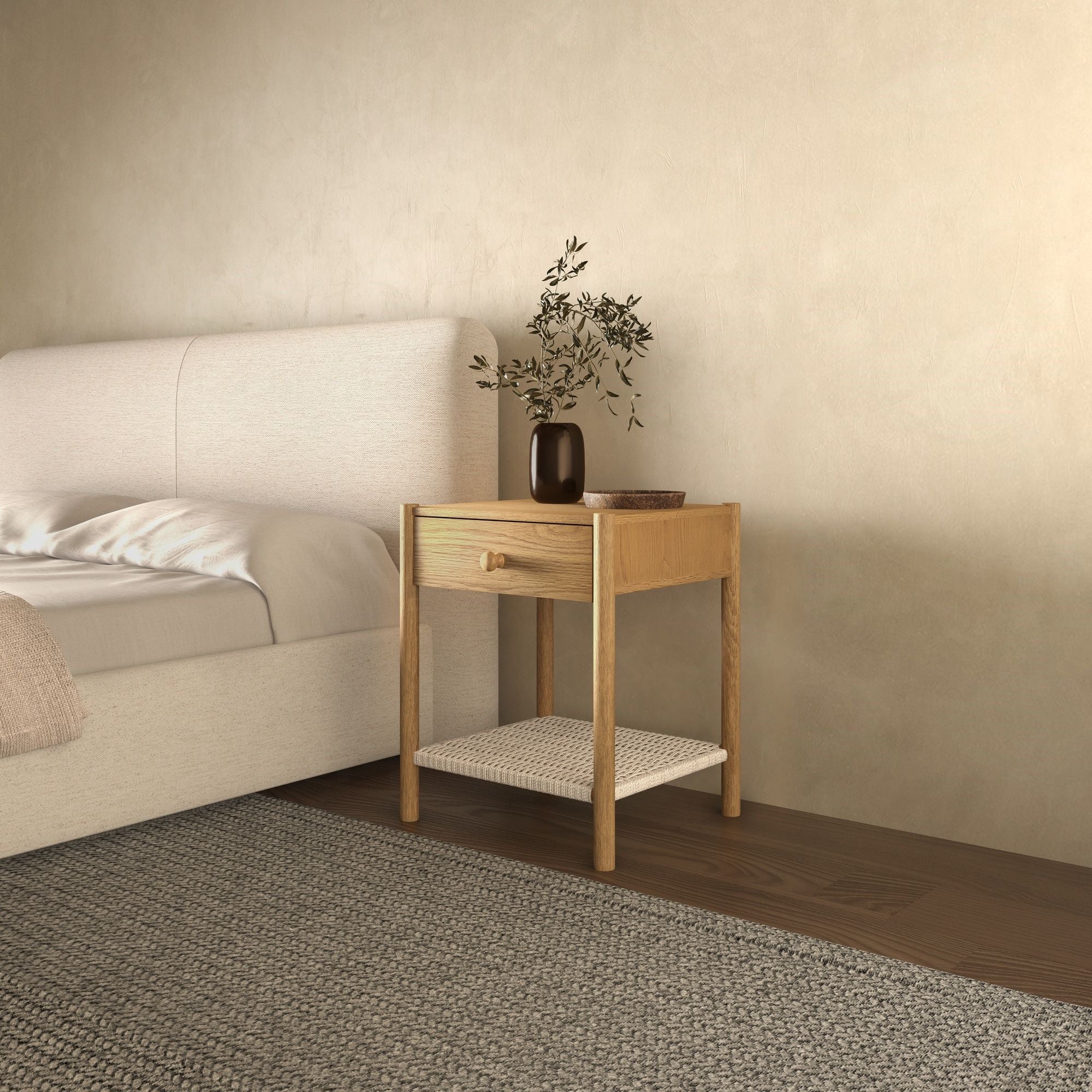 Millie - Accent Nightstand - Light Brown - Image 2