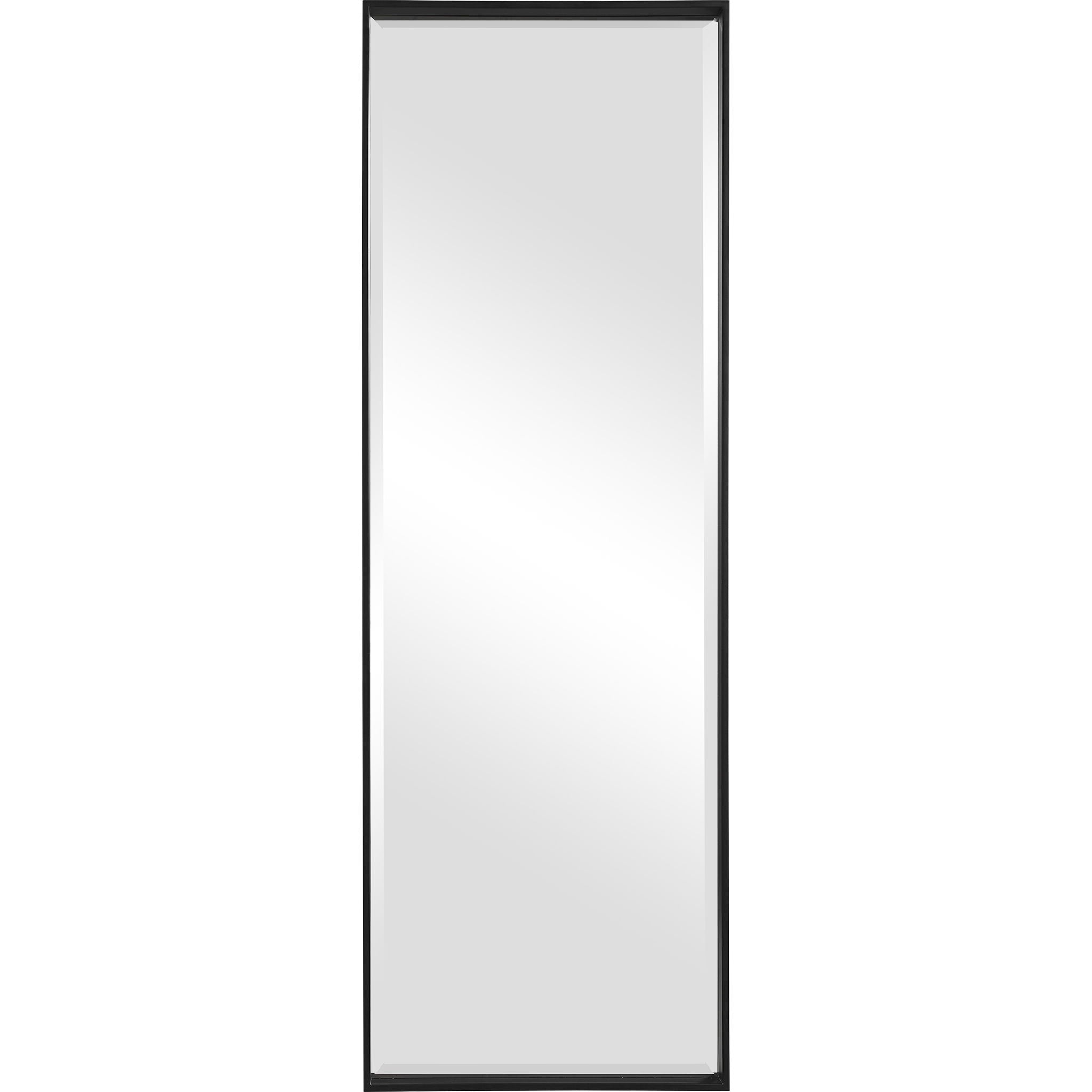 Kahn - Oversized Rectangular Mirror - Black - Image 1