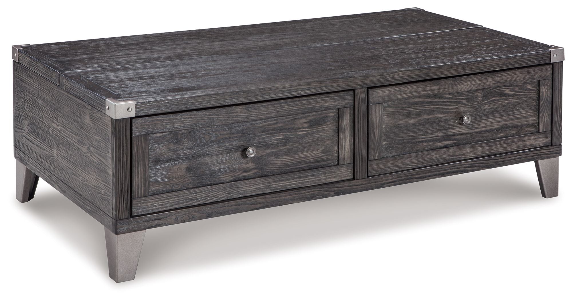 Todoe – Lift Top Cocktail Table – Dark Gray