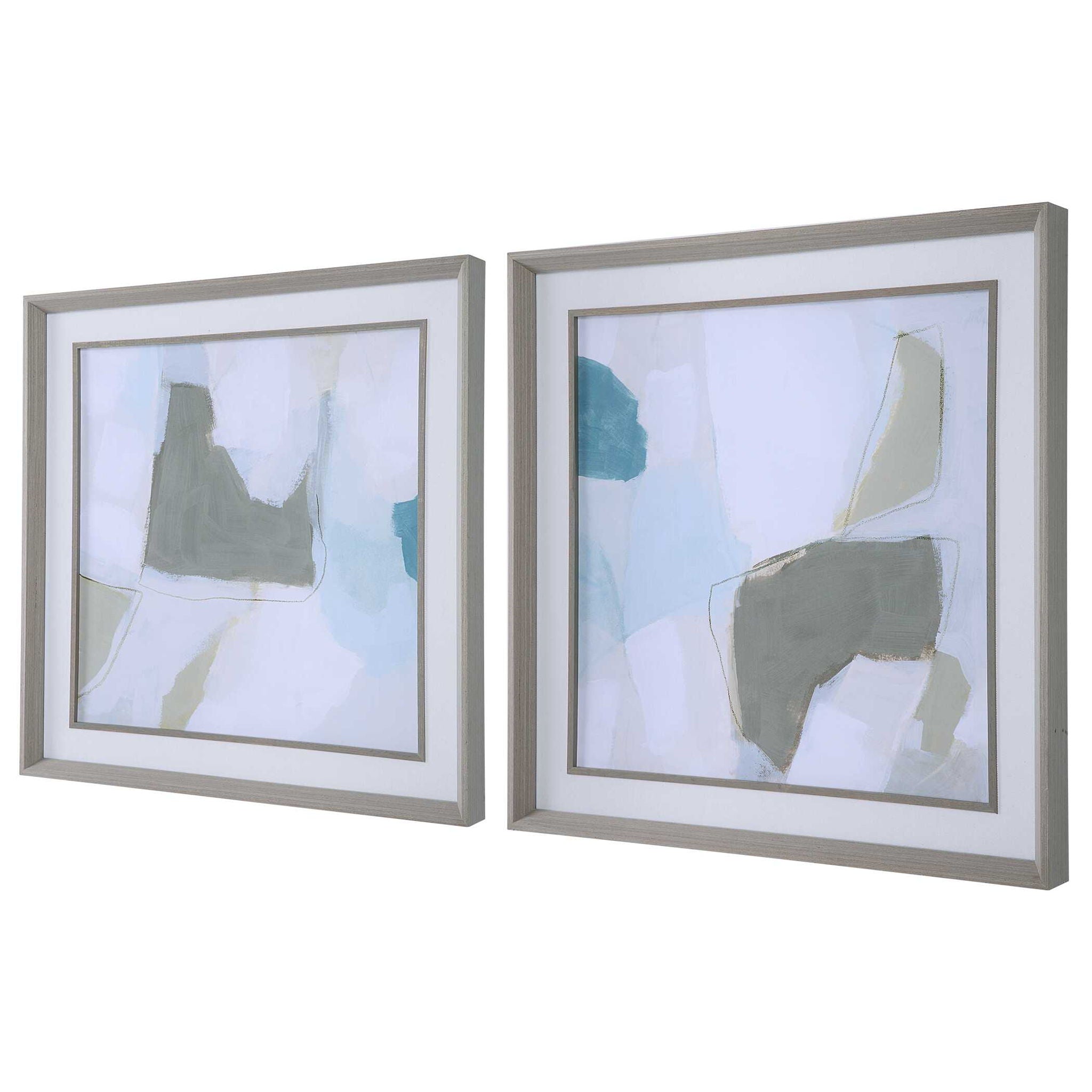 Mist Shapes - Framed Prints (Set of 2) - Image 3