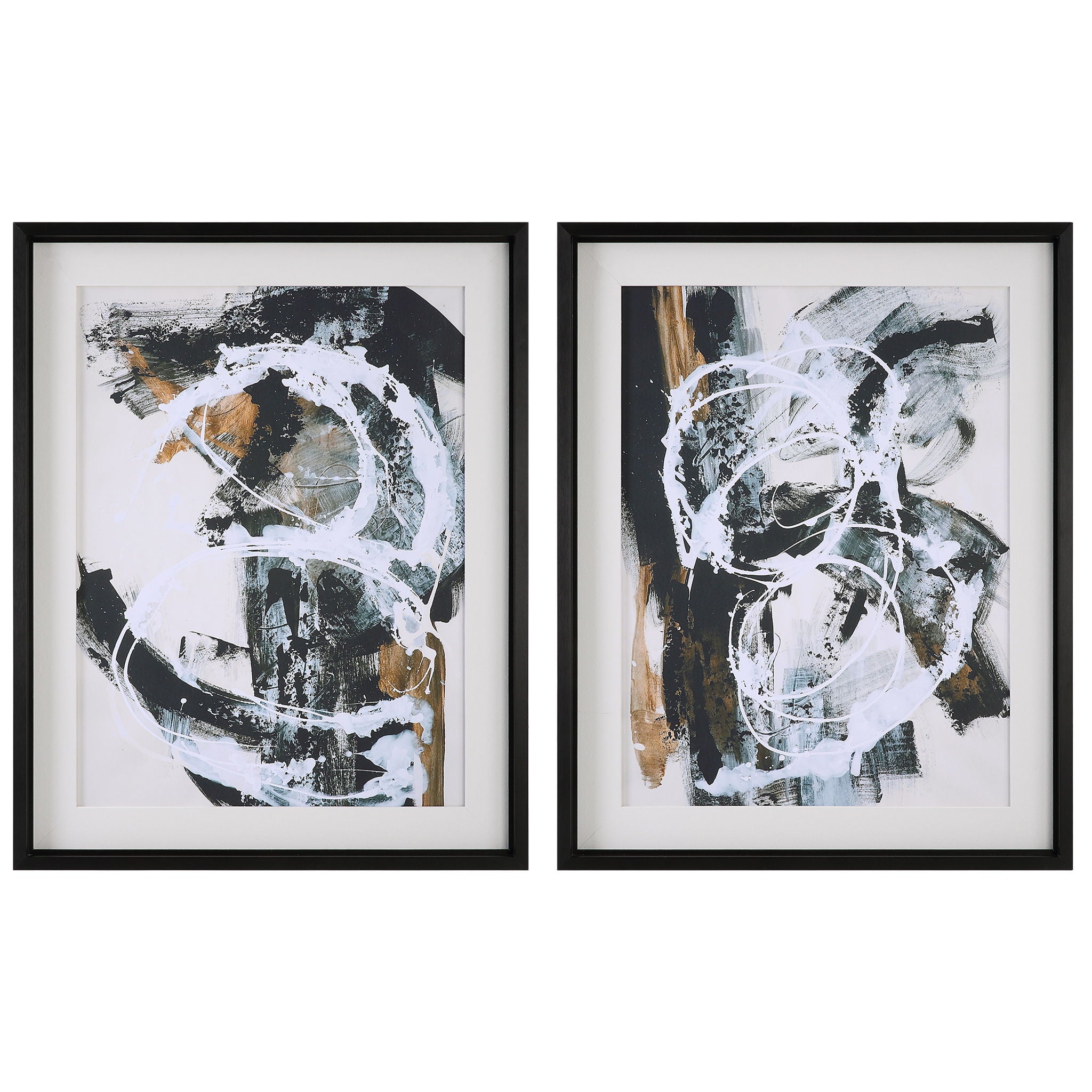 Winterland – Abstract Prints (Set of 2)