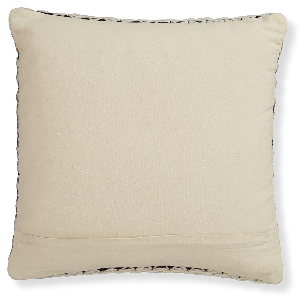Nealington - Pillow (Set of 4) - Brown / Black / White - Image 3